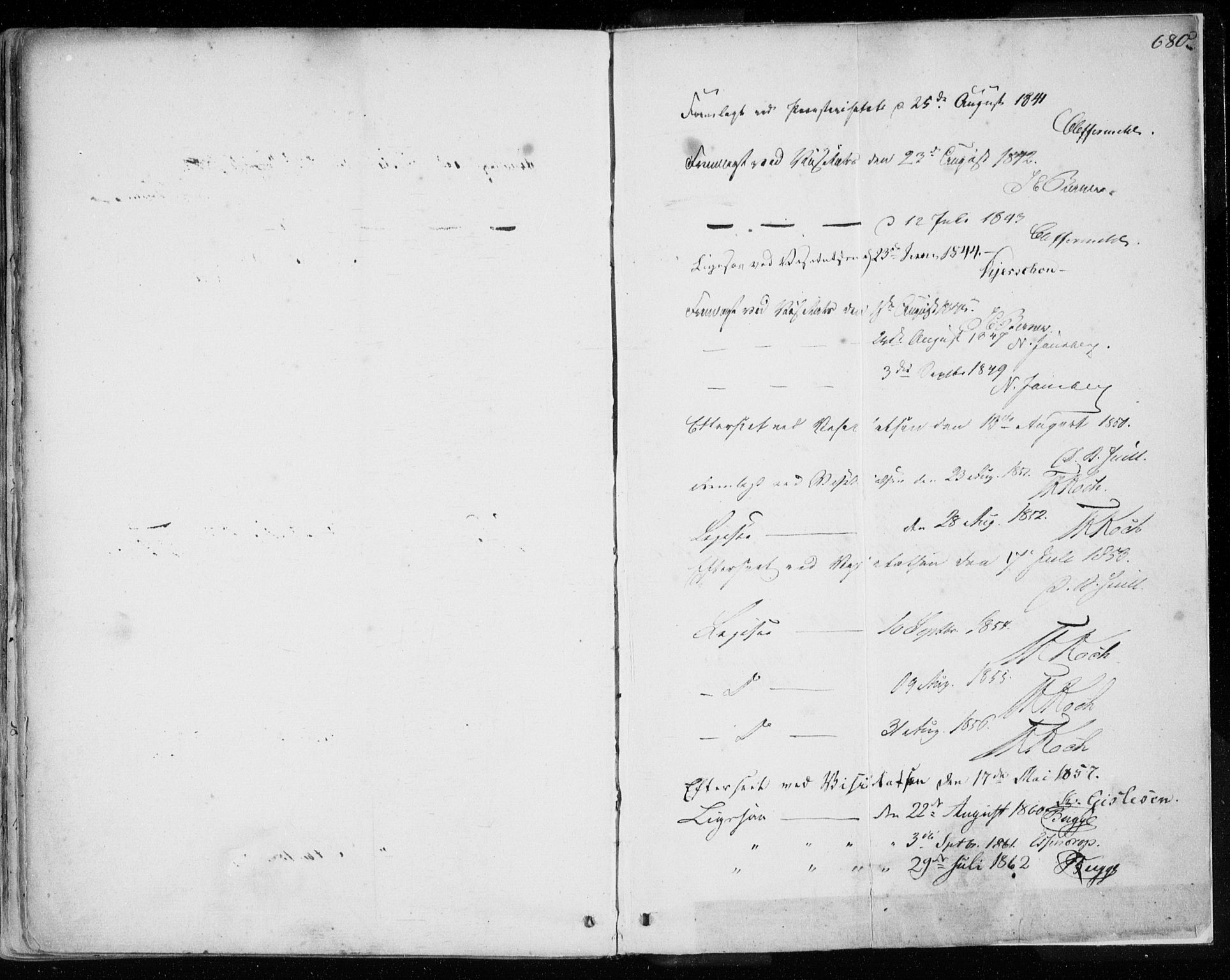 Ministerialprotokoller, klokkerbøker og fødselsregistre - Nordland, SAT/A-1459/872/L1033: Parish register (official) no. 872A08, 1840-1863, p. 680