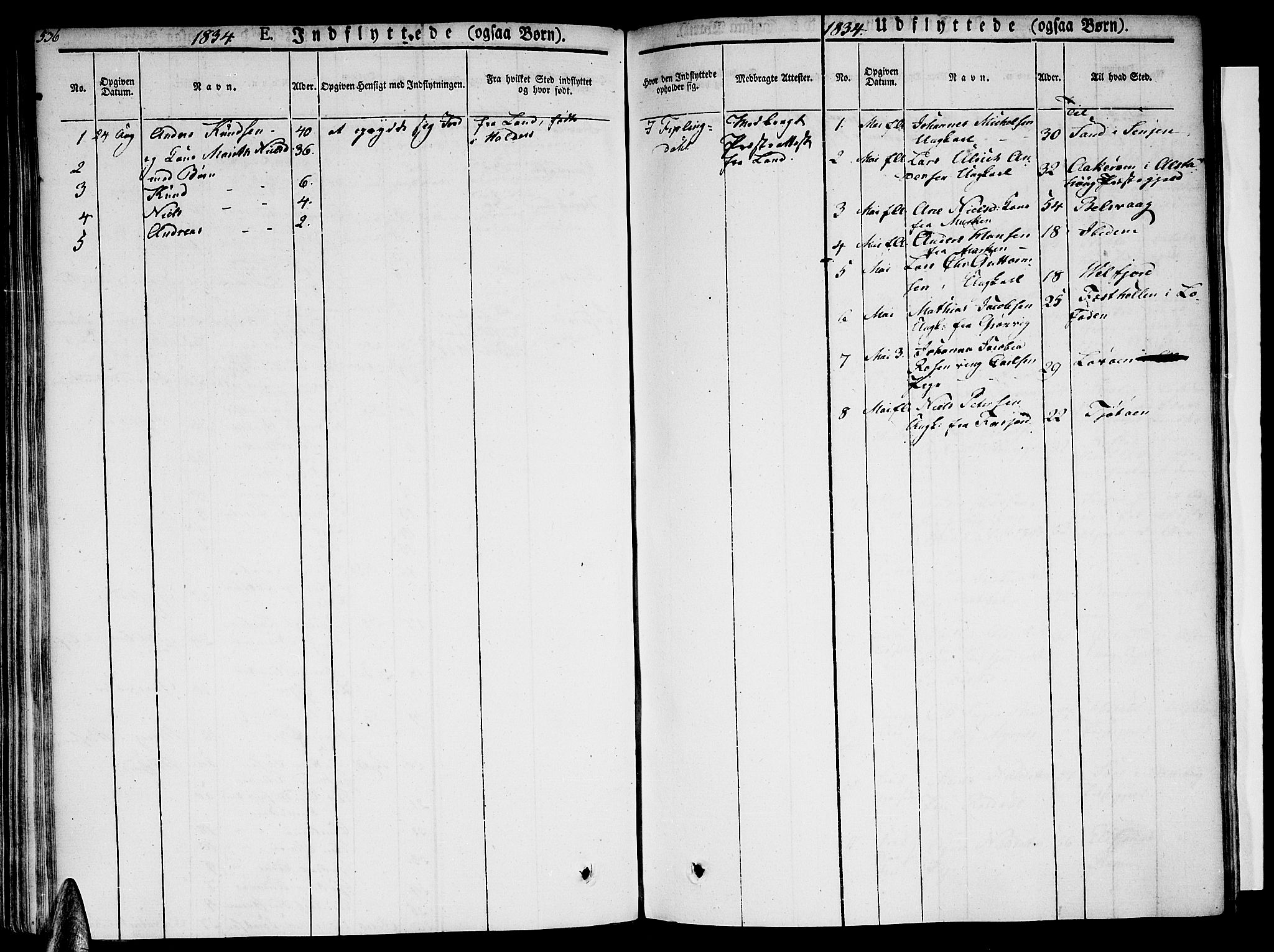 Ministerialprotokoller, klokkerbøker og fødselsregistre - Nordland, AV/SAT-A-1459/820/L0290: Parish register (official) no. 820A11, 1826-1845, p. 536