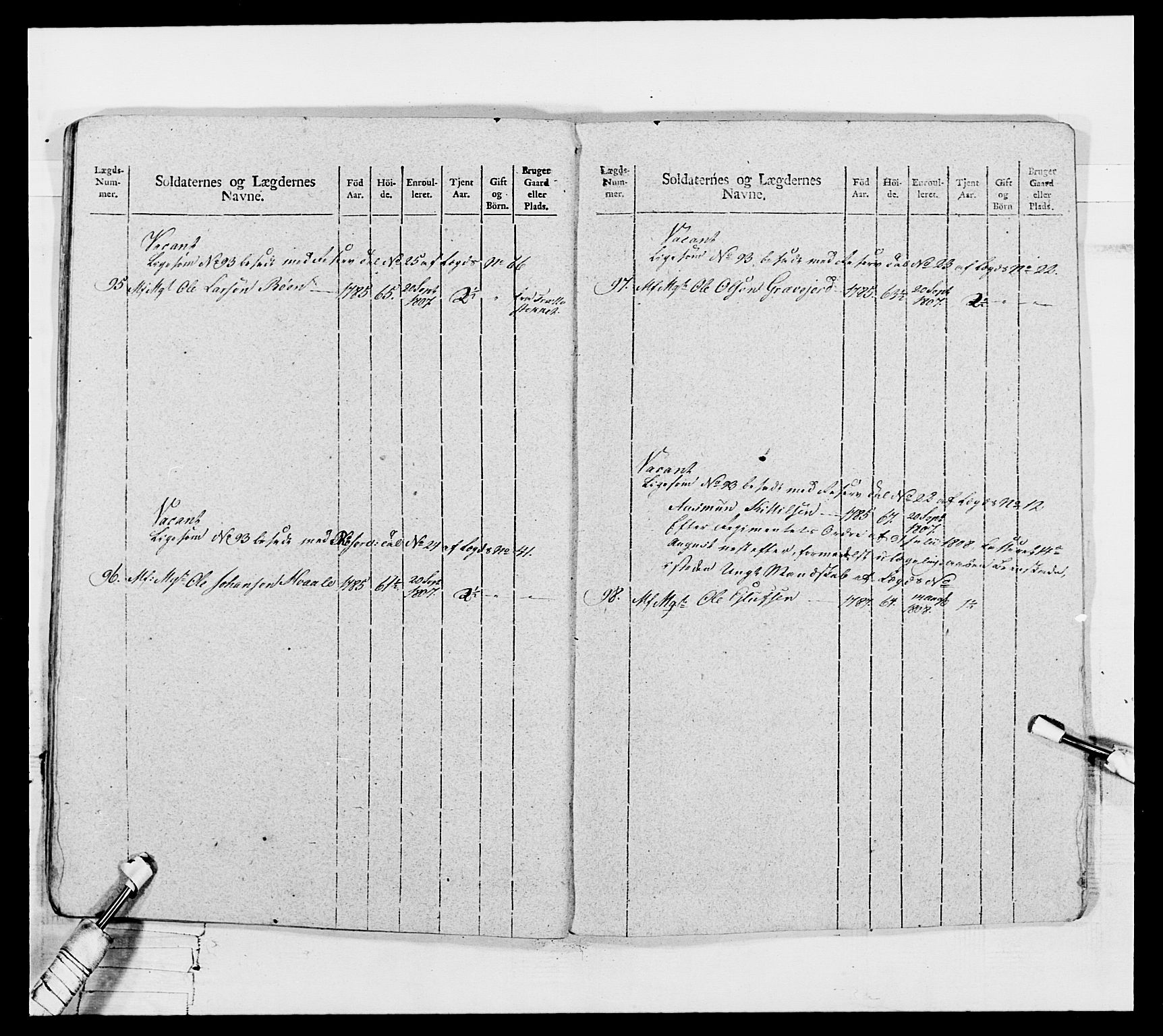 Generalitets- og kommissariatskollegiet, Det kongelige norske kommissariatskollegium, AV/RA-EA-5420/E/Eh/L0116: Telemarkske nasjonale infanteriregiment, 1810, p. 493