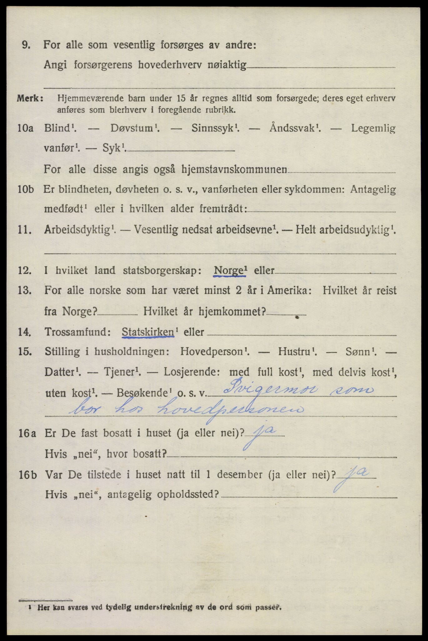 SAKO, 1920 census for Lardal, 1920, p. 2050