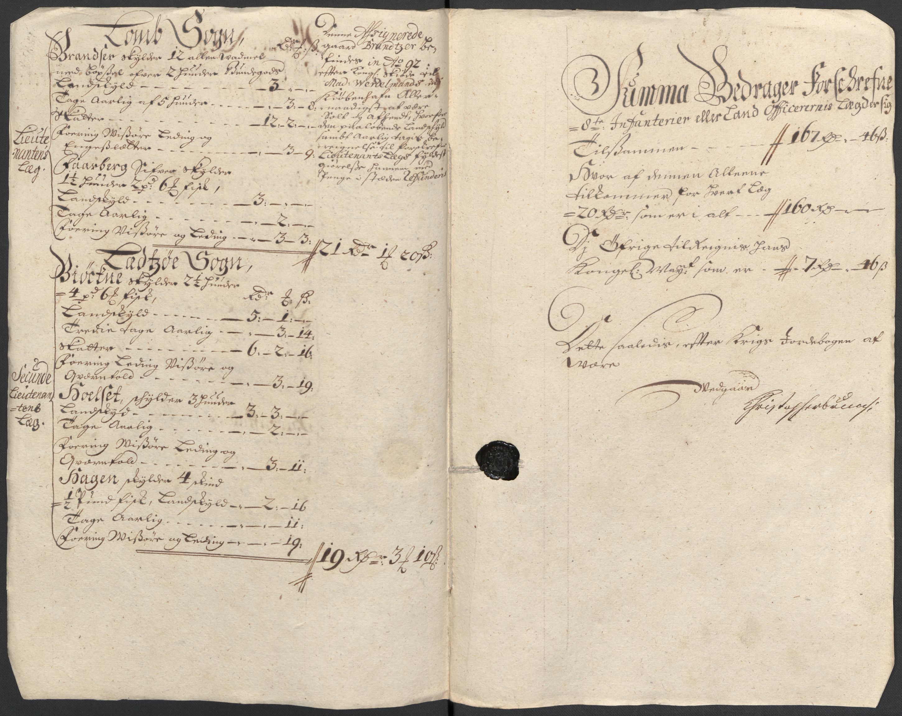 Rentekammeret inntil 1814, Reviderte regnskaper, Fogderegnskap, RA/EA-4092/R17/L1179: Fogderegnskap Gudbrandsdal, 1708-1710, p. 198