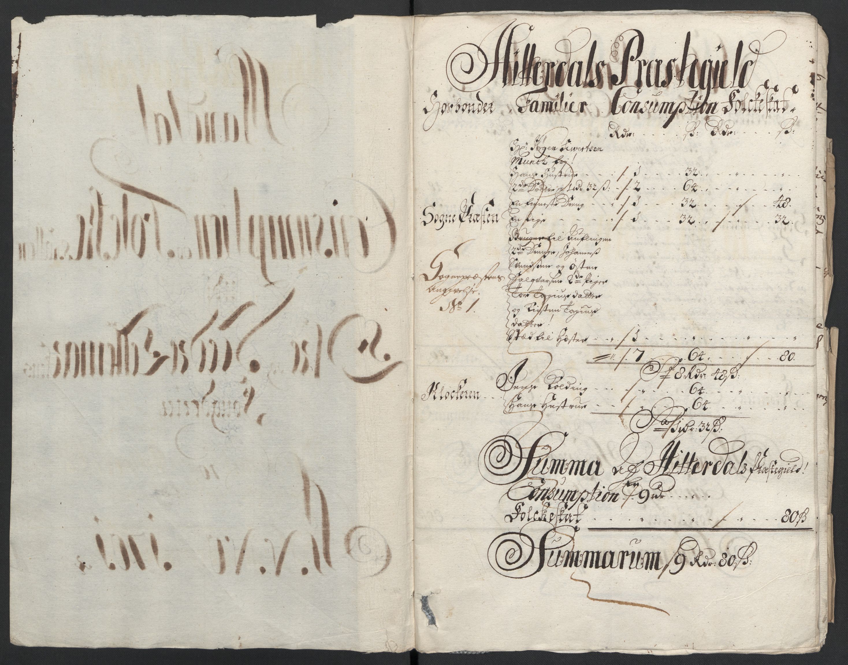 Rentekammeret inntil 1814, Reviderte regnskaper, Fogderegnskap, AV/RA-EA-4092/R36/L2105: Fogderegnskap Øvre og Nedre Telemark og Bamble, 1701, p. 105