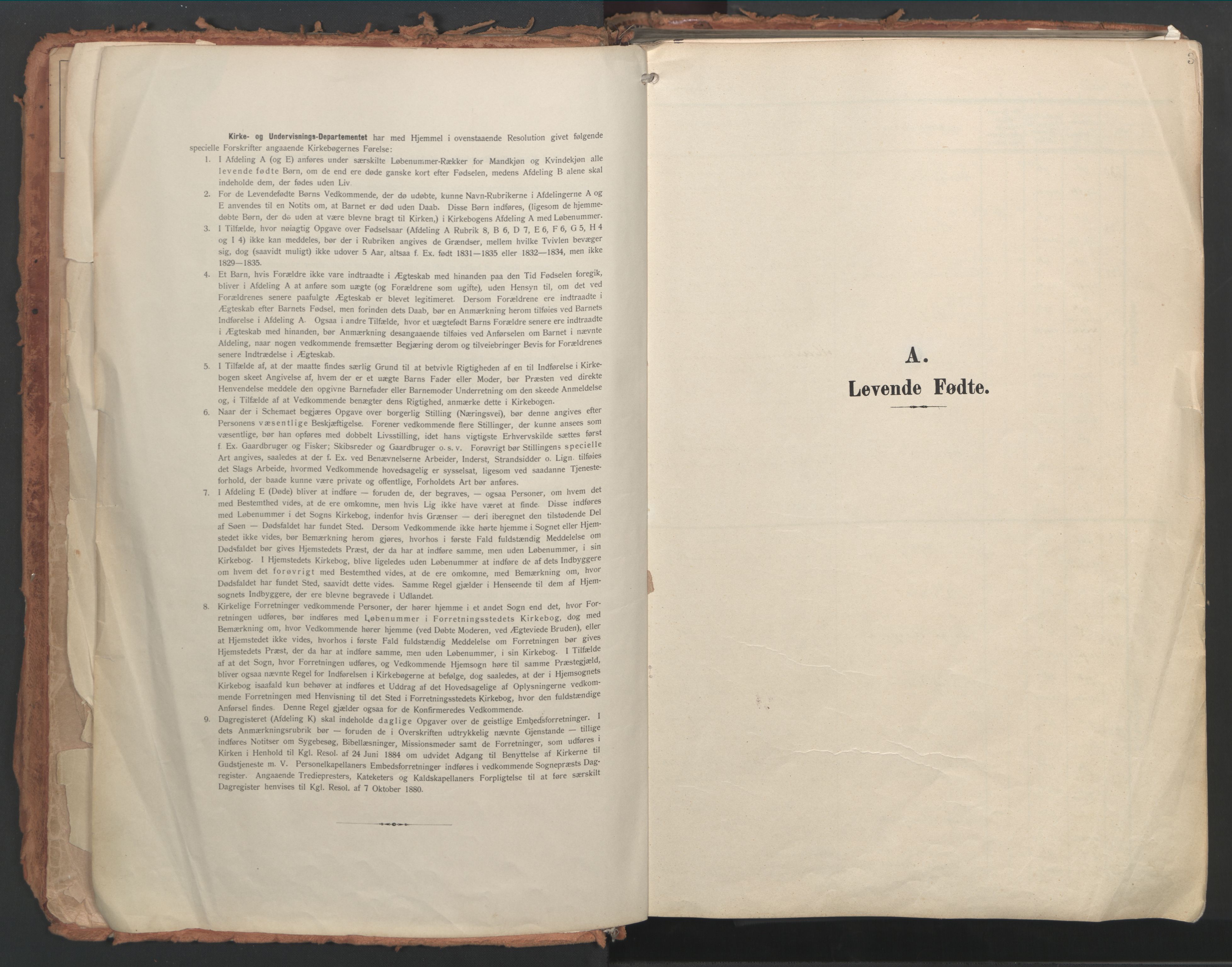 Ministerialprotokoller, klokkerbøker og fødselsregistre - Møre og Romsdal, SAT/A-1454/529/L0460: Parish register (official) no. 529A10, 1906-1917, p. 3