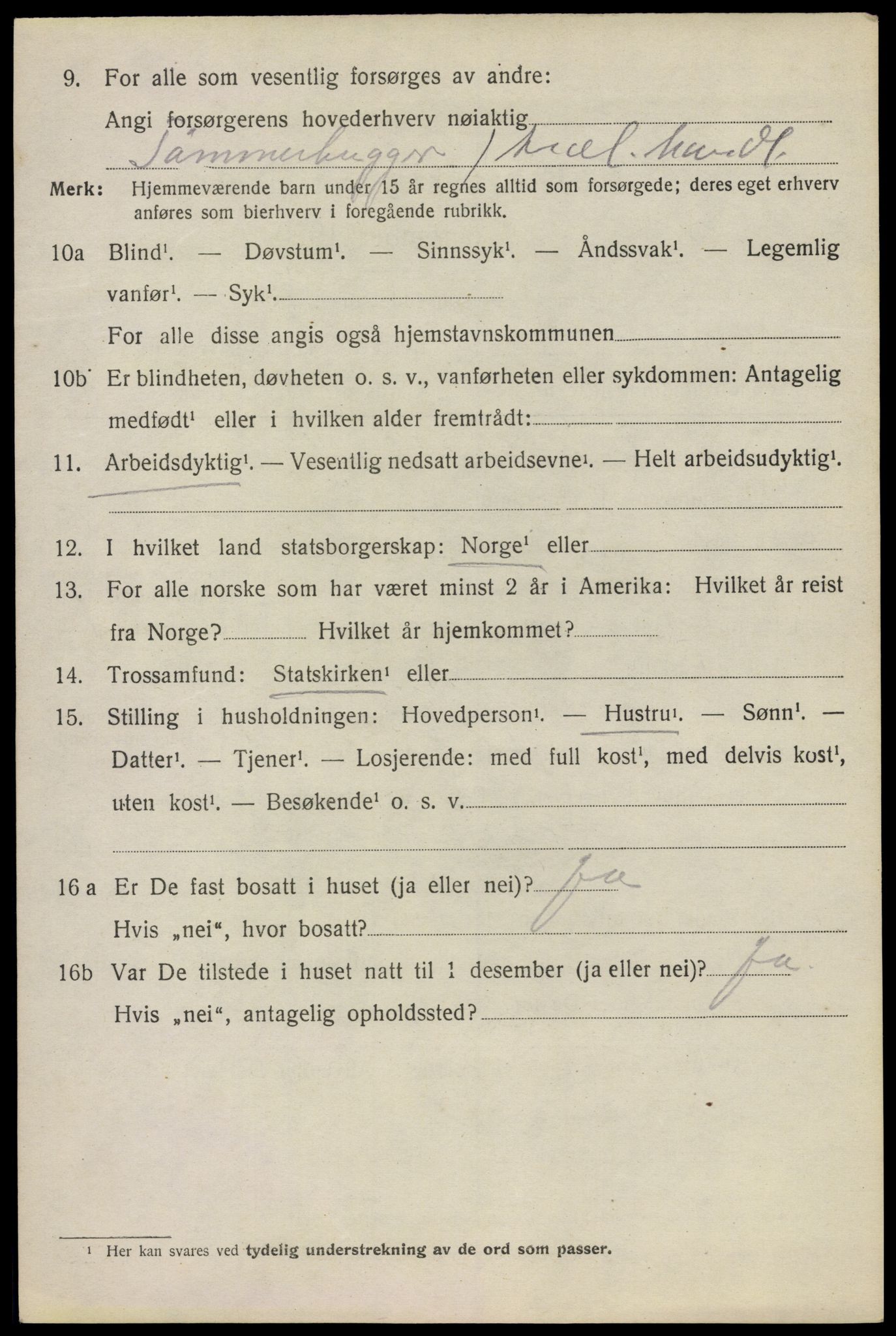 SAO, 1920 census for Høland, 1920, p. 5608