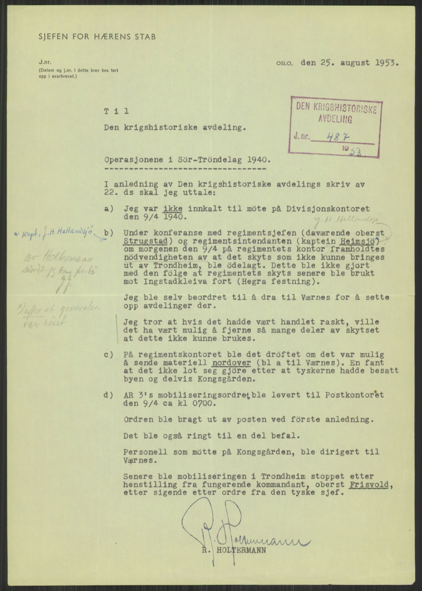 Forsvaret, Forsvarets krigshistoriske avdeling, AV/RA-RAFA-2017/Y/Yb/L0114: II-C-11-513-550  -  5. Divisjon., 1940, p. 1140