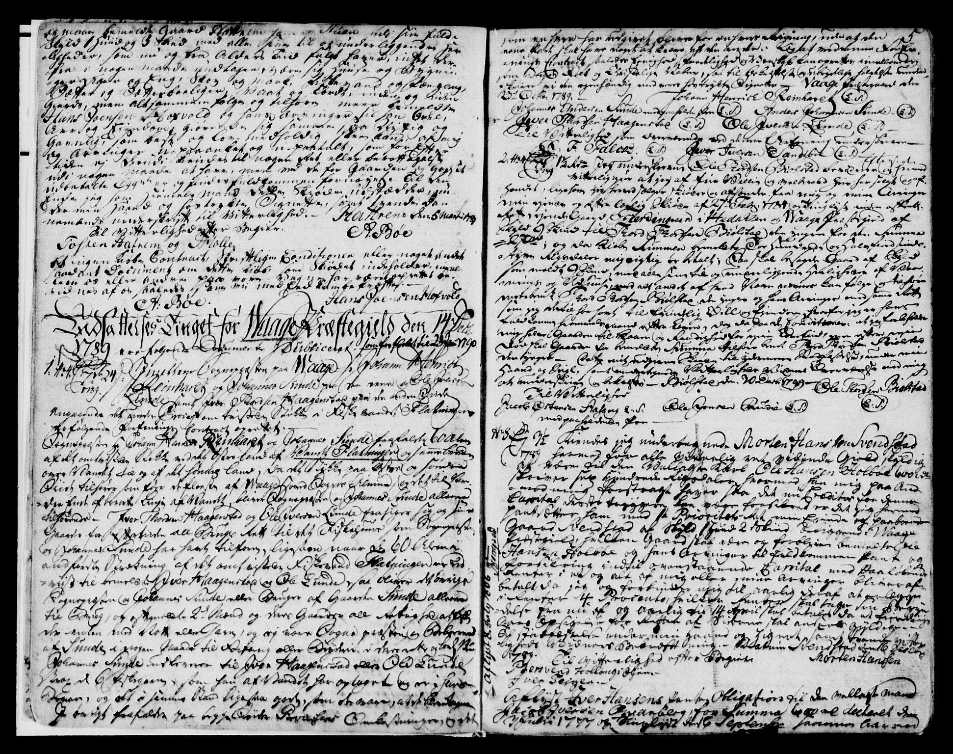 Nord-Gudbrandsdal tingrett, AV/SAH-TING-002/H/Hb/Hba/L0004A: Mortgage book no. 4a, 1789-1798, p. 5