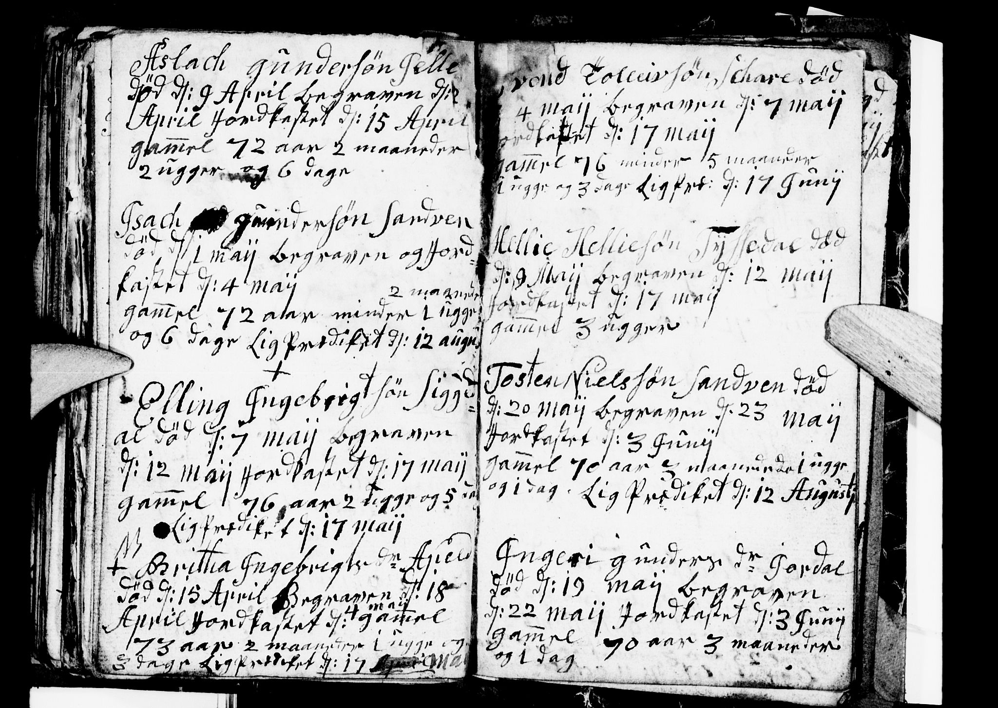 Odda Sokneprestembete, SAB/A-77201/H/Hab: Parish register (copy) no. A 3, 1792-1797, p. 104