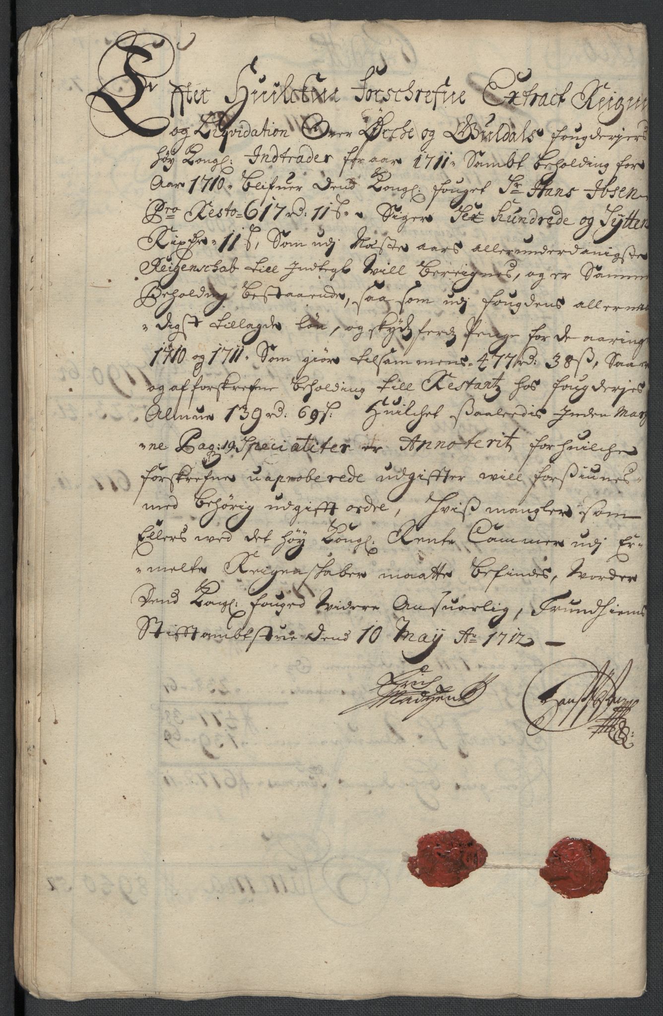 Rentekammeret inntil 1814, Reviderte regnskaper, Fogderegnskap, RA/EA-4092/R60/L3961: Fogderegnskap Orkdal og Gauldal, 1711, p. 37
