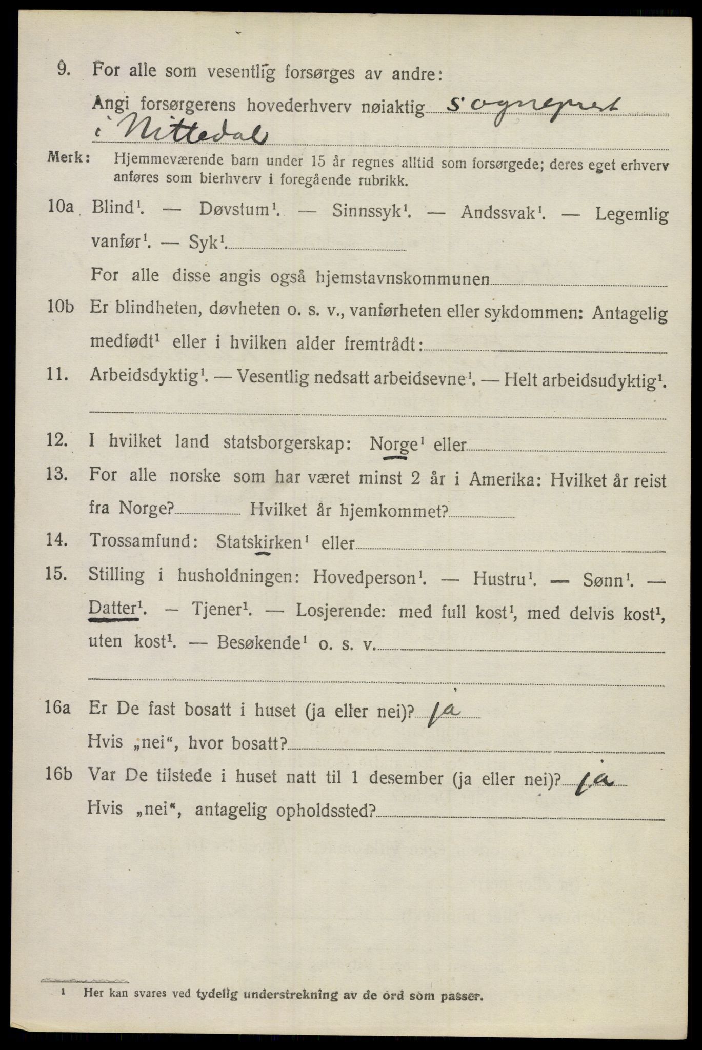 SAO, 1920 census for Nittedal, 1920, p. 1833