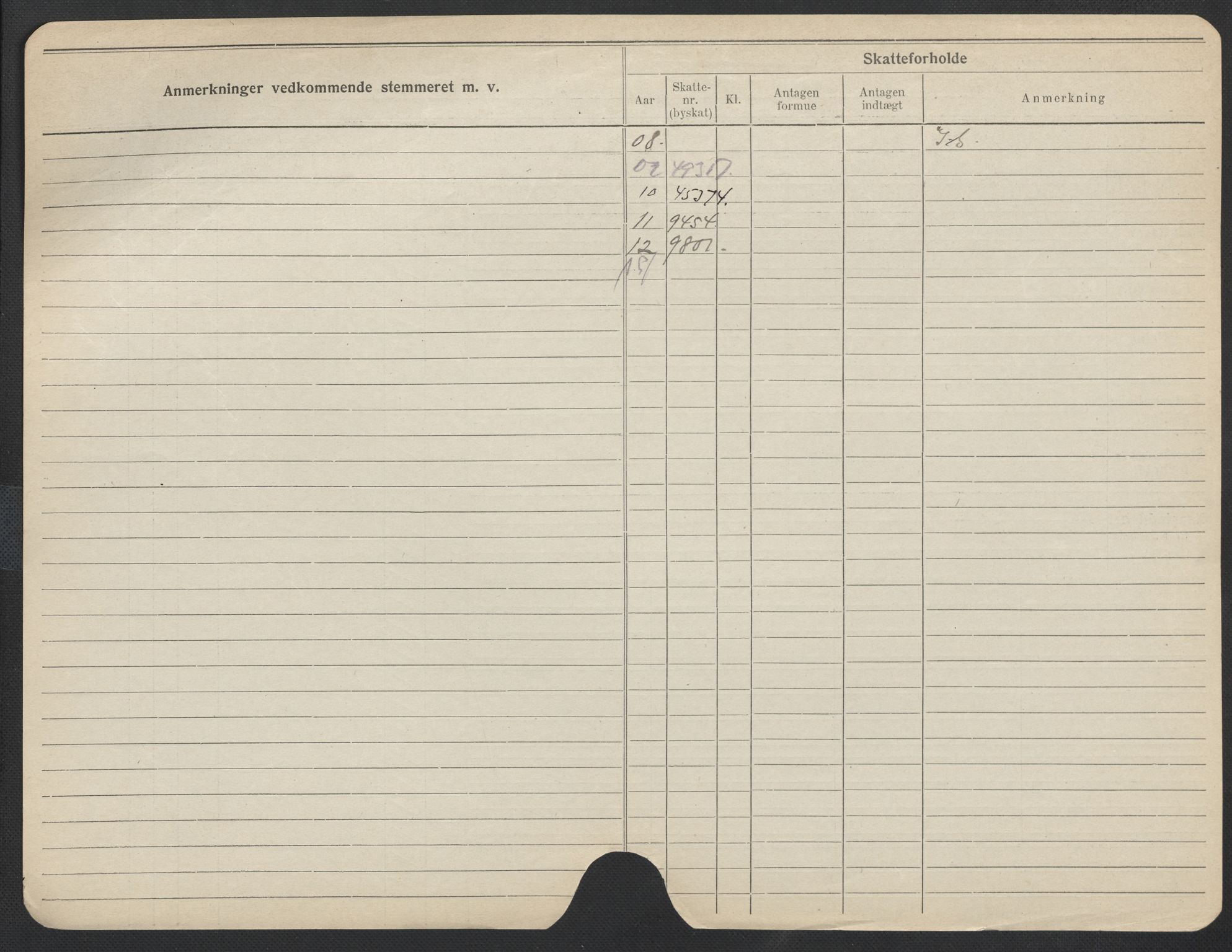 Oslo folkeregister, Registerkort, SAO/A-11715/F/Fa/Fac/L0011: Menn, 1906-1914, p. 775b