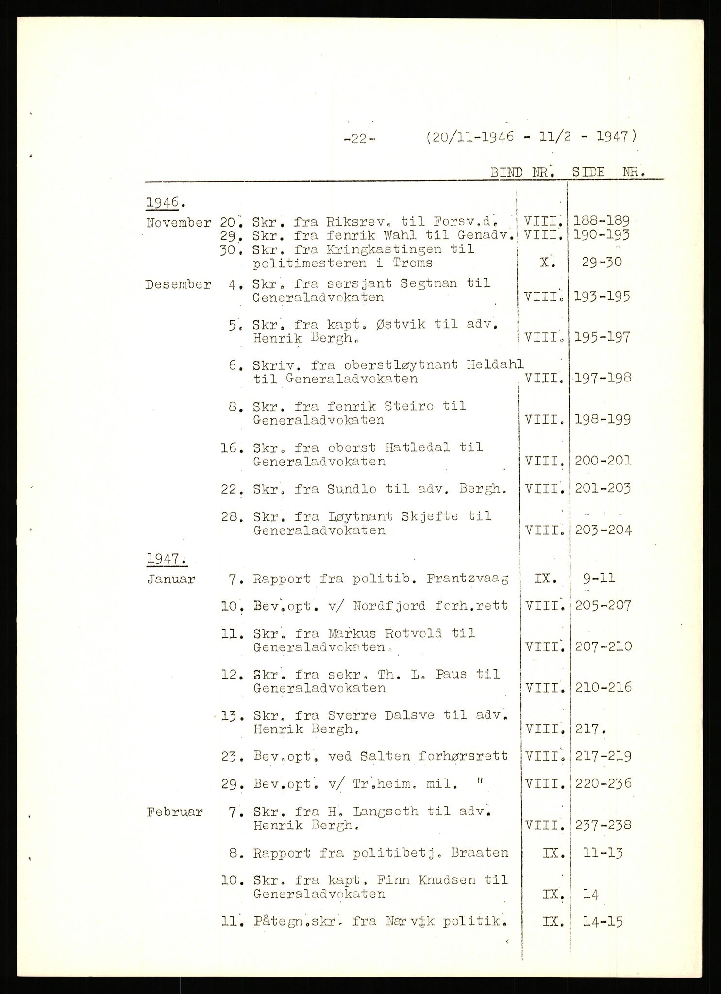 Forsvaret, Forsvarets krigshistoriske avdeling, AV/RA-RAFA-2017/Y/Yb/L0142: II-C-11-620  -  6. Divisjon, 1940-1947, p. 22