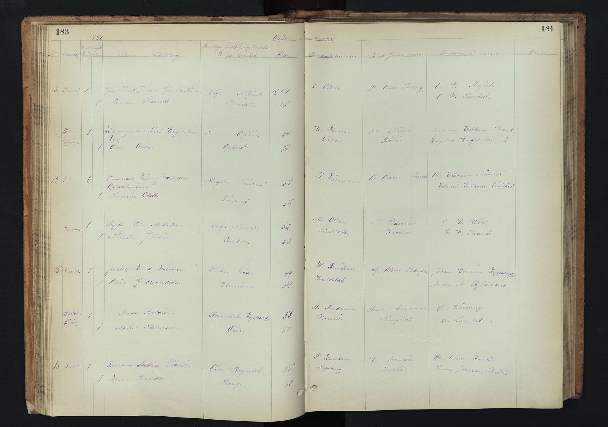 Stor-Elvdal prestekontor, AV/SAH-PREST-052/H/Ha/Hab/L0002: Parish register (copy) no. 2, 1860-1894, p. 183-184