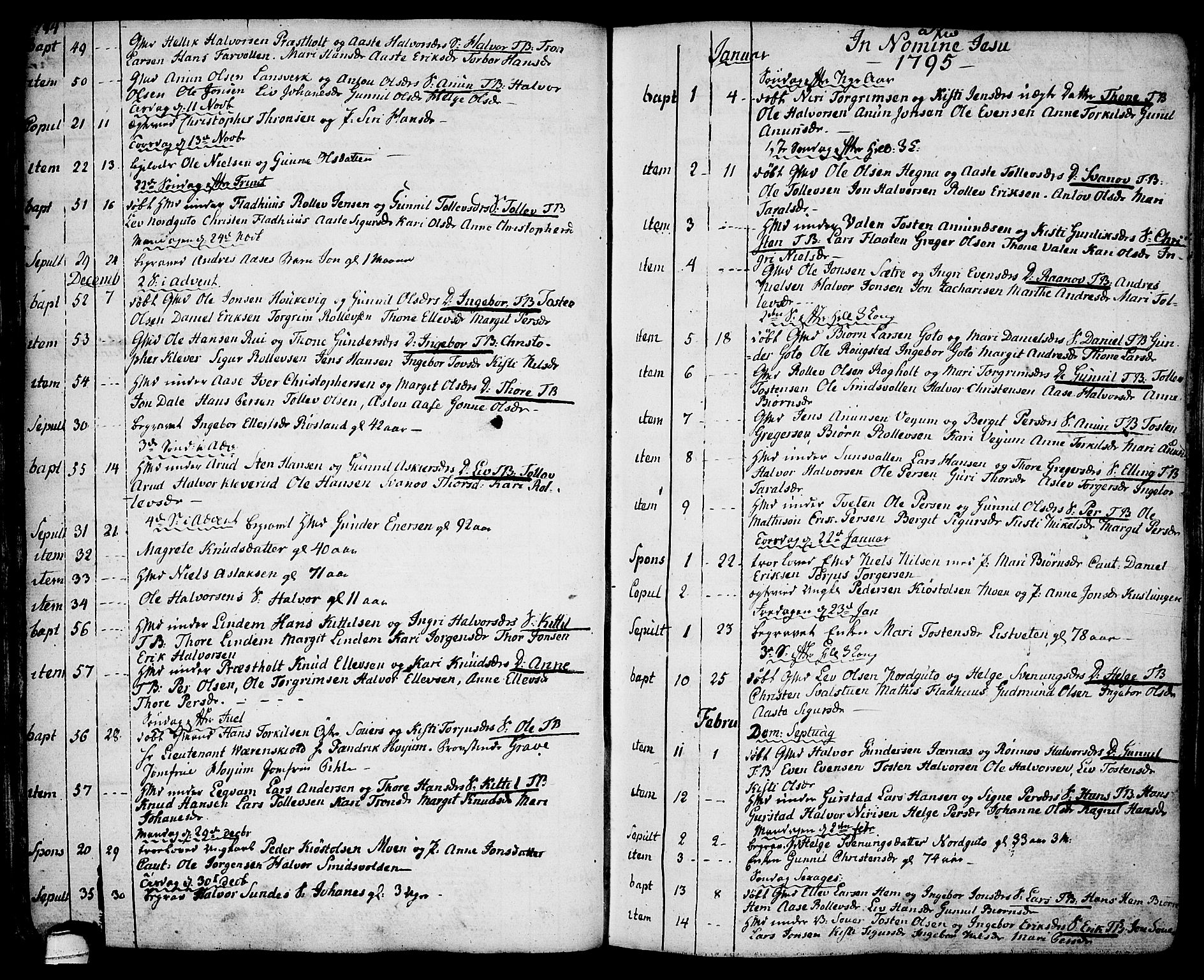 Sauherad kirkebøker, AV/SAKO-A-298/F/Fa/L0004: Parish register (official) no. I 4, 1767-1814