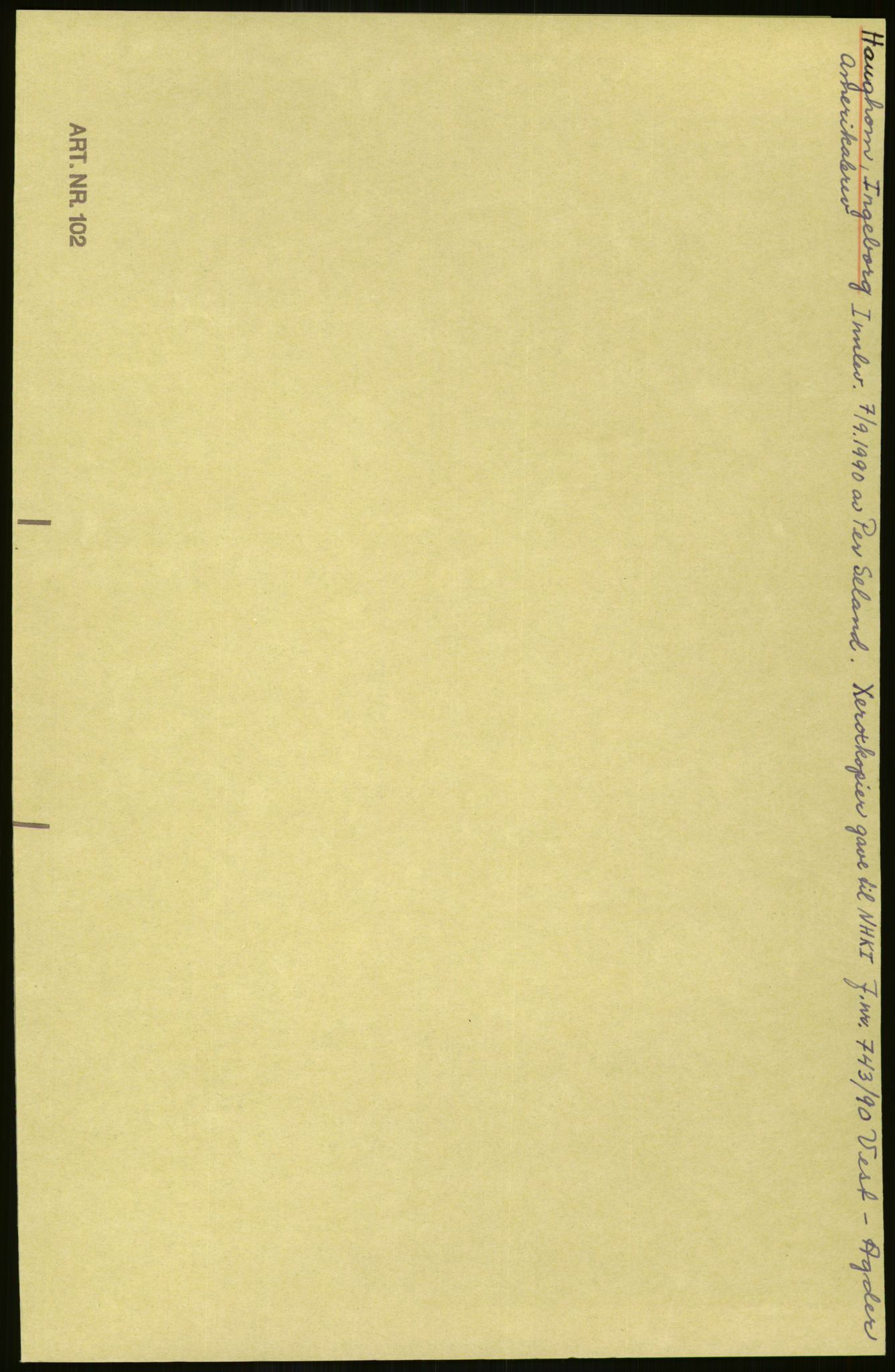 Samlinger til kildeutgivelse, Amerikabrevene, RA/EA-4057/F/L0028: Innlån fra Vest-Agder , 1838-1914, p. 113