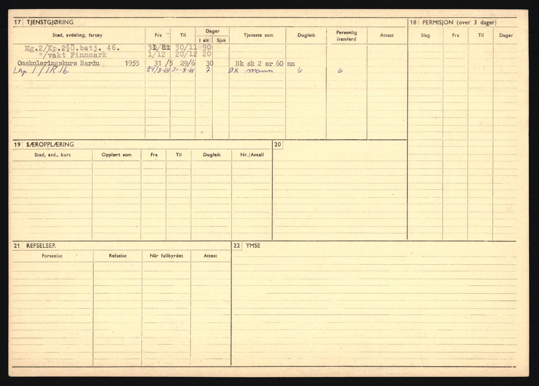 Forsvaret, Troms infanteriregiment nr. 16, AV/RA-RAFA-3146/P/Pa/L0024/0002: Rulleblad / Rulleblad for regimentets menige mannskaper, årsklasse 1941, 1941, p. 365