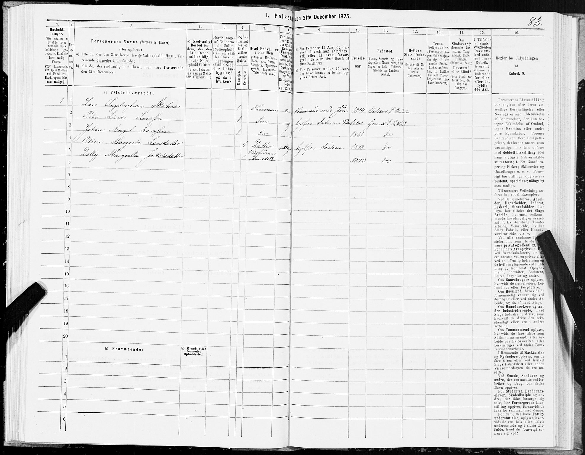 SAT, 1875 census for 1755P Leka, 1875, p. 1083