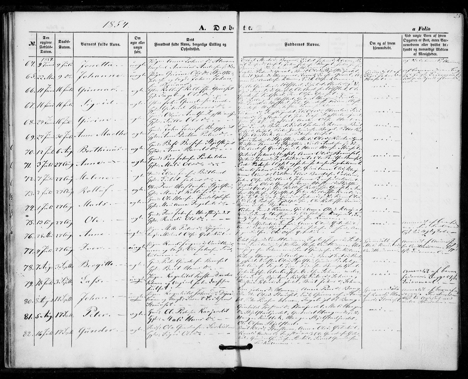 Ministerialprotokoller, klokkerbøker og fødselsregistre - Nord-Trøndelag, SAT/A-1458/703/L0028: Parish register (official) no. 703A01, 1850-1862, p. 28