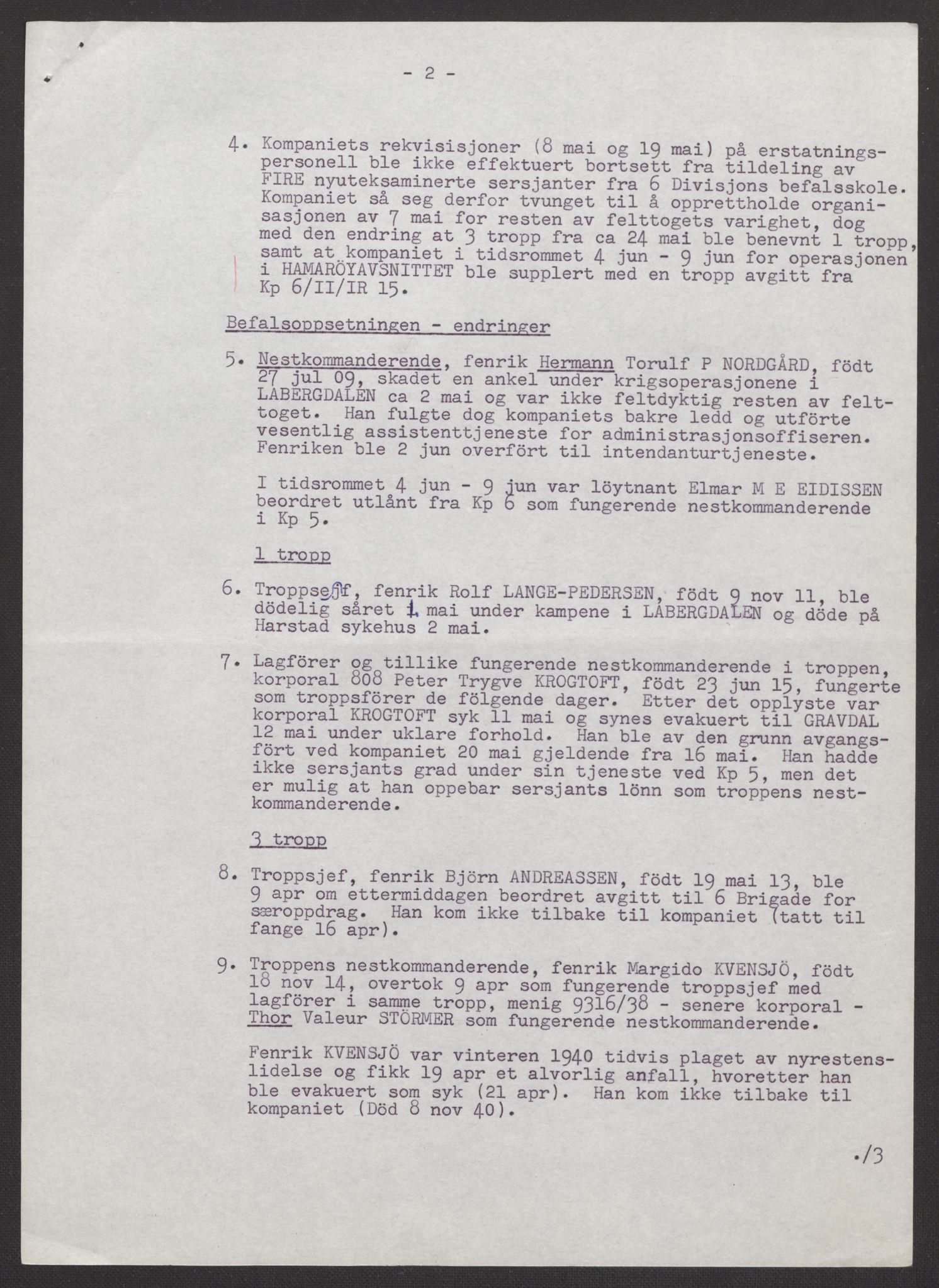 Forsvaret, Forsvarets krigshistoriske avdeling, AV/RA-RAFA-2017/Y/Yb/L0147: II-C-11-622  -  6. Divisjon, 1940, p. 230
