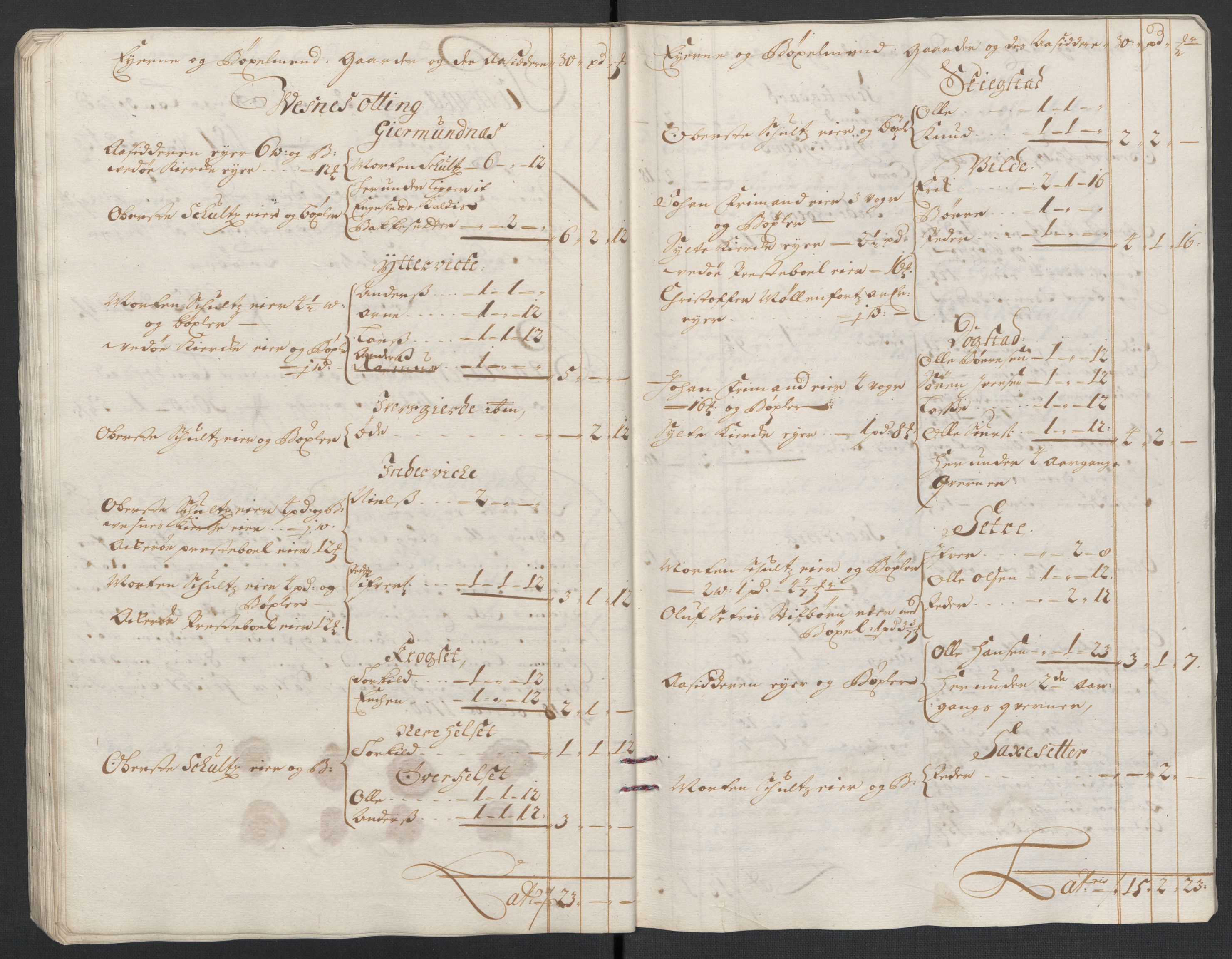 Rentekammeret inntil 1814, Reviderte regnskaper, Fogderegnskap, AV/RA-EA-4092/R55/L3654: Fogderegnskap Romsdal, 1699-1700, p. 248