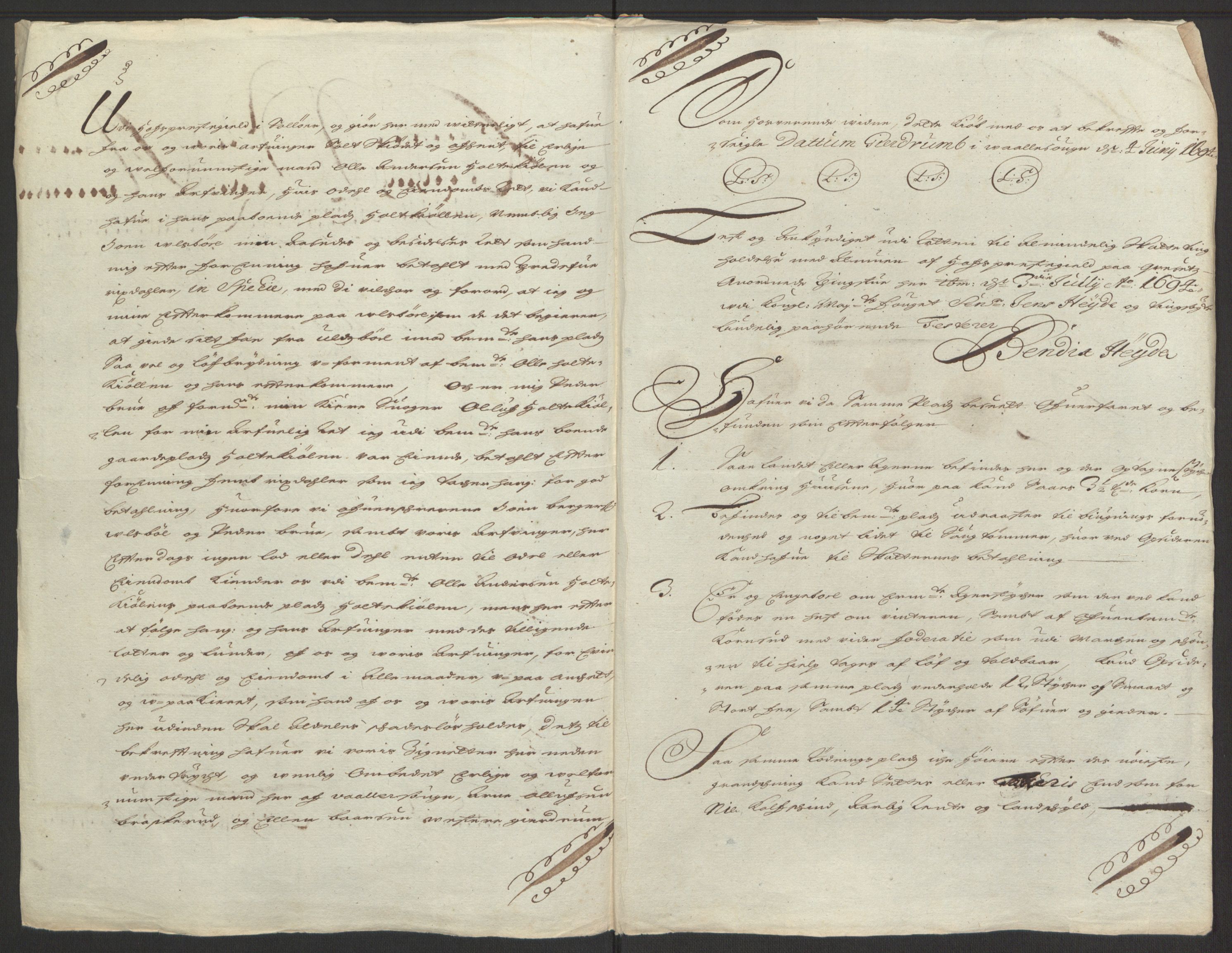 Rentekammeret inntil 1814, Reviderte regnskaper, Fogderegnskap, RA/EA-4092/R13/L0833: Fogderegnskap Solør, Odal og Østerdal, 1695, p. 235