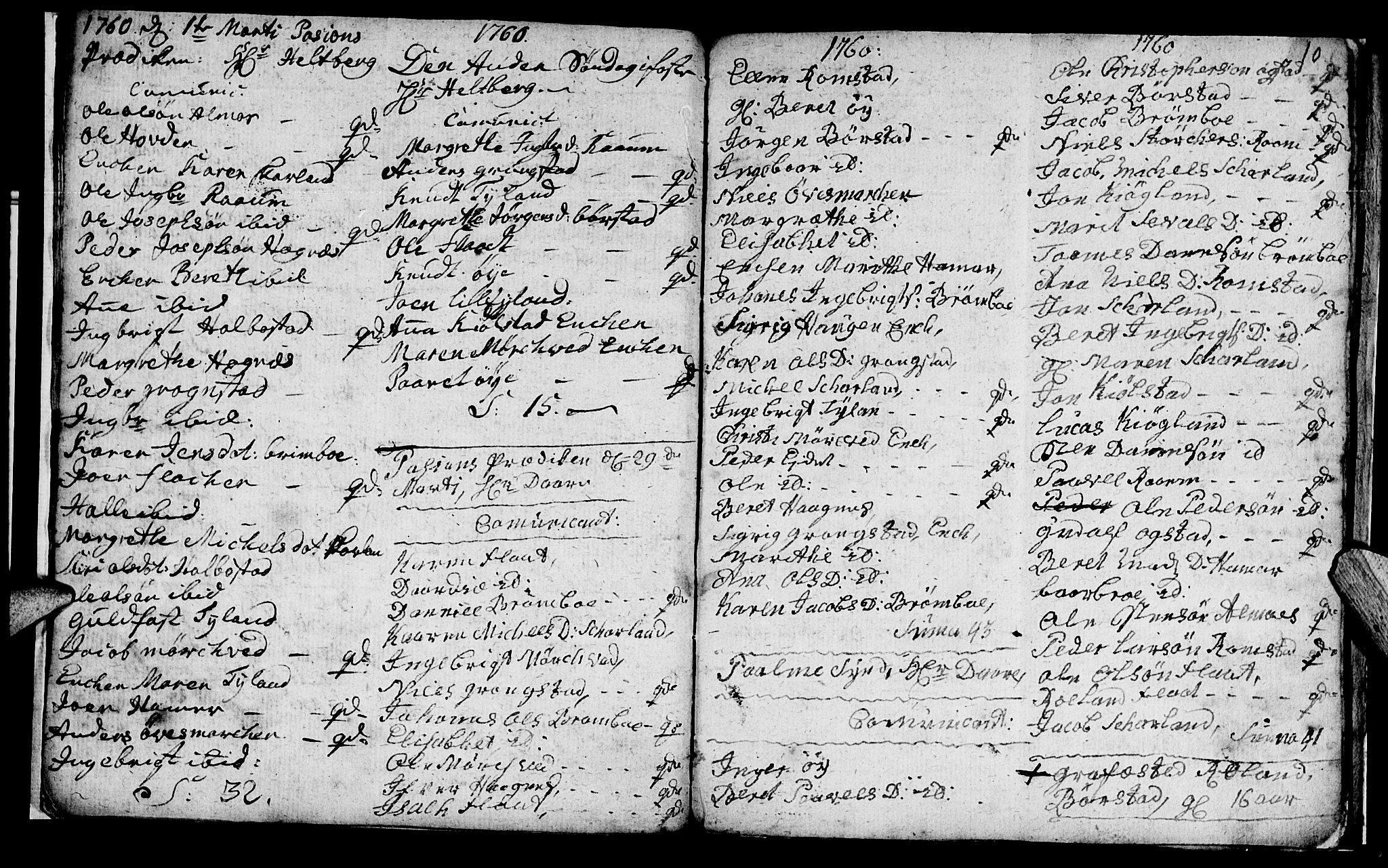 Ministerialprotokoller, klokkerbøker og fødselsregistre - Nord-Trøndelag, SAT/A-1458/765/L0561: Parish register (official) no. 765A02, 1758-1765, p. 10