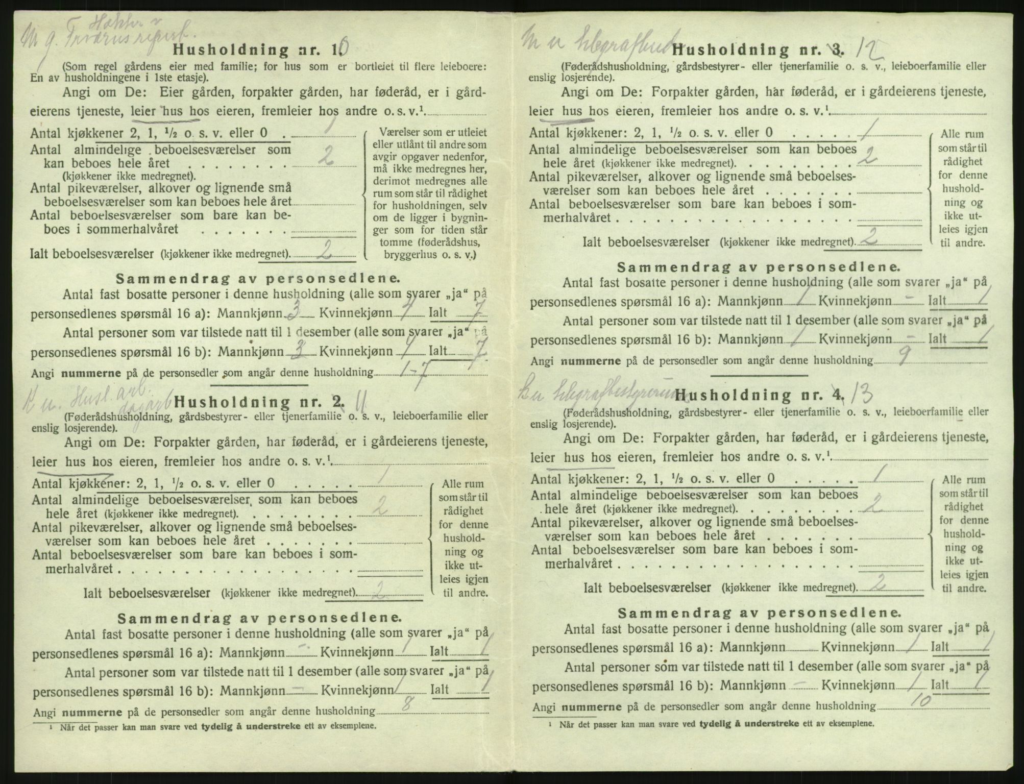 SAKO, 1920 census for Fredriksvern, 1920, p. 30