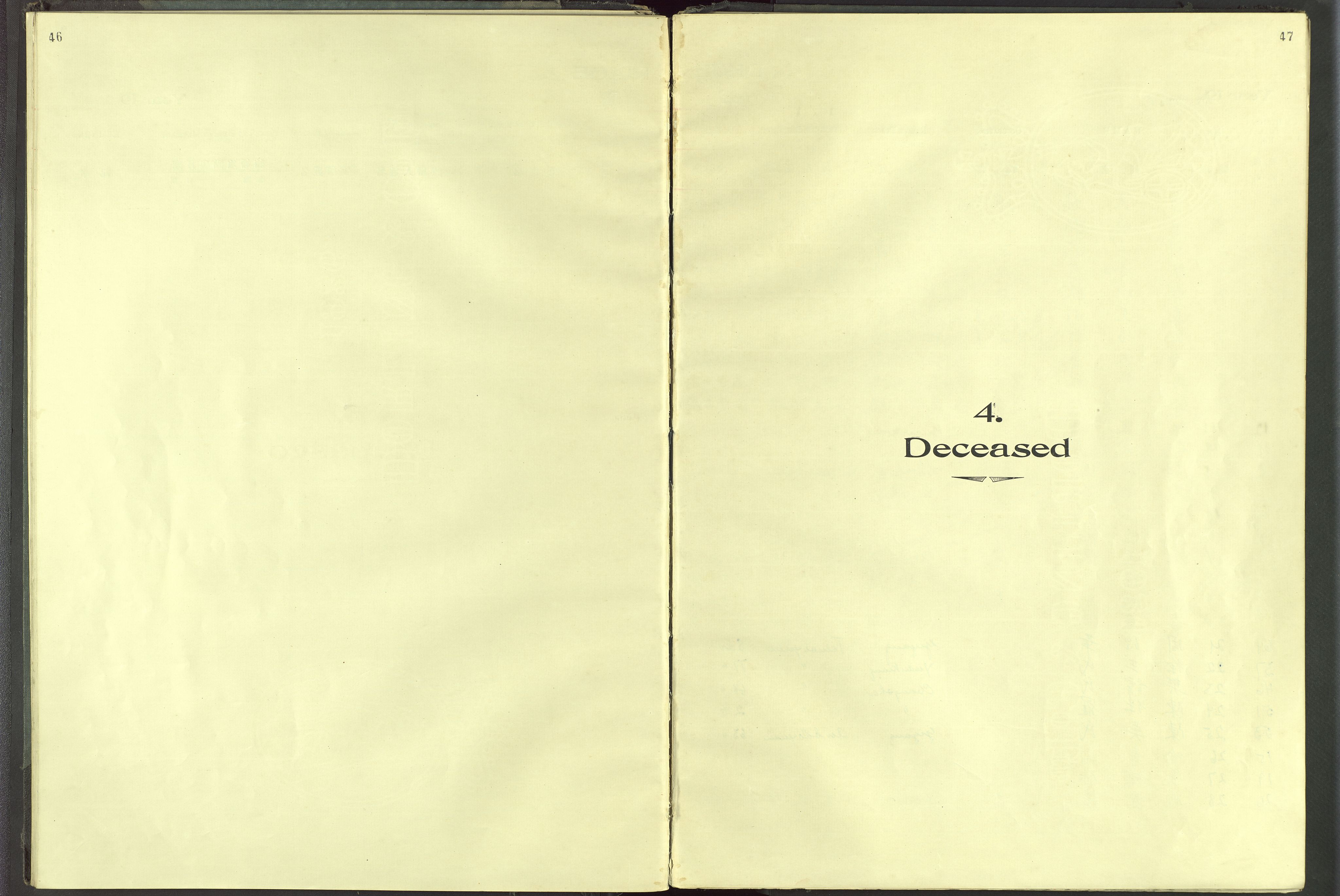 Det Norske Misjonsselskap - utland - Kina (Hunan), VID/MA-A-1065/Dm/L0094: Parish register (official) no. 132, 1920-1948, p. 46-47