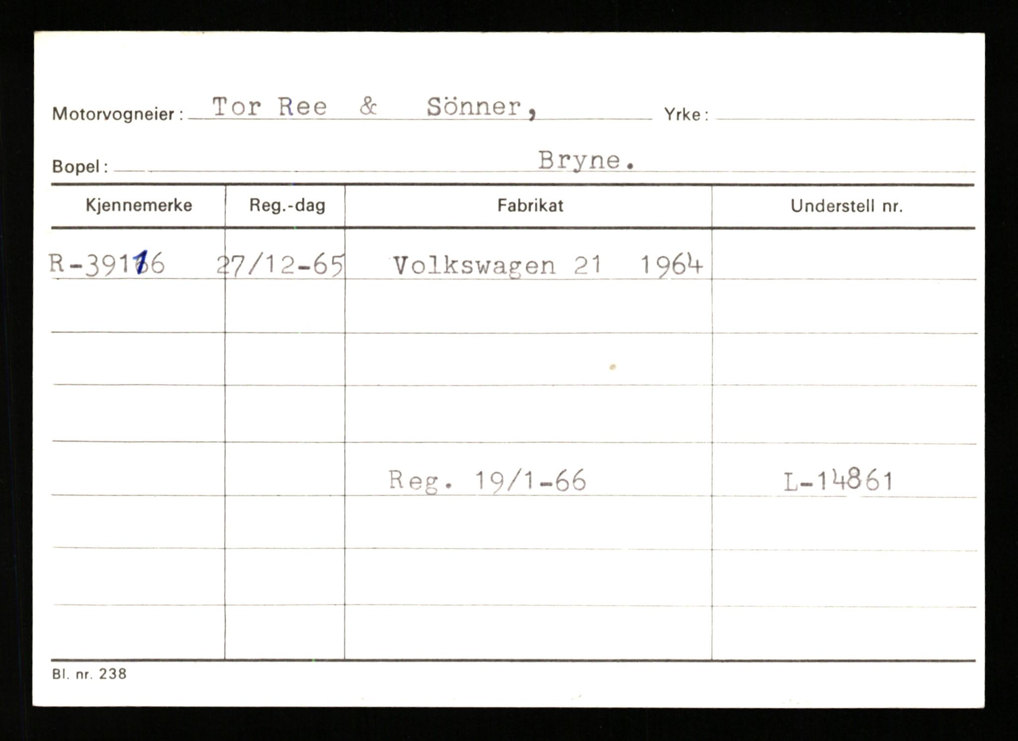 Stavanger trafikkstasjon, SAST/A-101942/0/G/L0006: Registreringsnummer: 34250 - 49007, 1930-1971, p. 1299