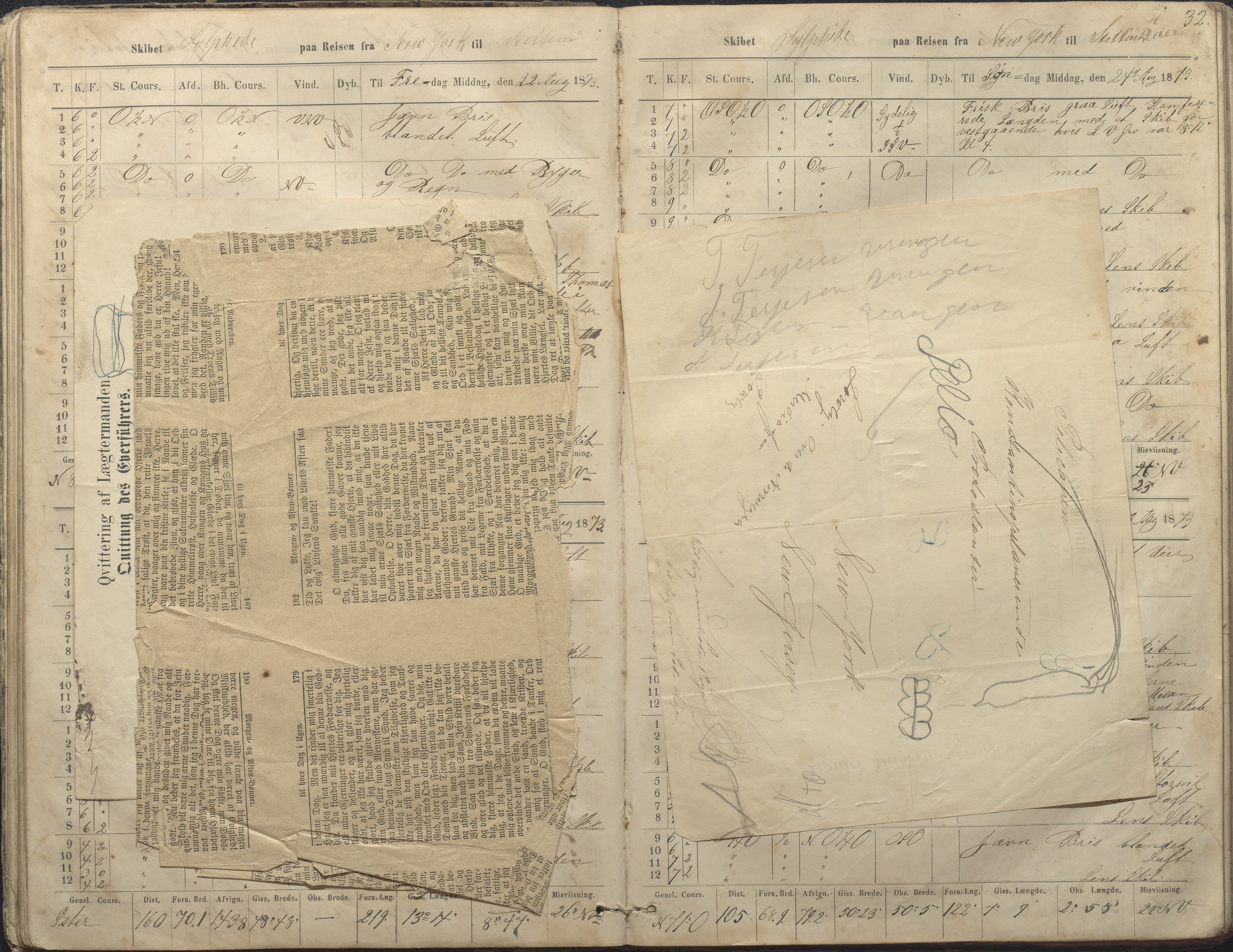 Fartøysarkivet, AAKS/PA-1934/F/L0340/0009: Flere fartøy (se mappenivå) / Sylphide (skip), 1752-1875