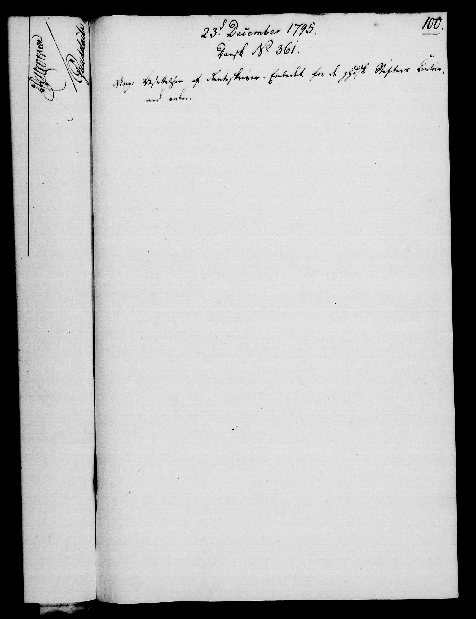 Rentekammeret, Kammerkanselliet, RA/EA-3111/G/Gf/Gfa/L0077: Norsk relasjons- og resolusjonsprotokoll (merket RK 52.77), 1795, p. 478
