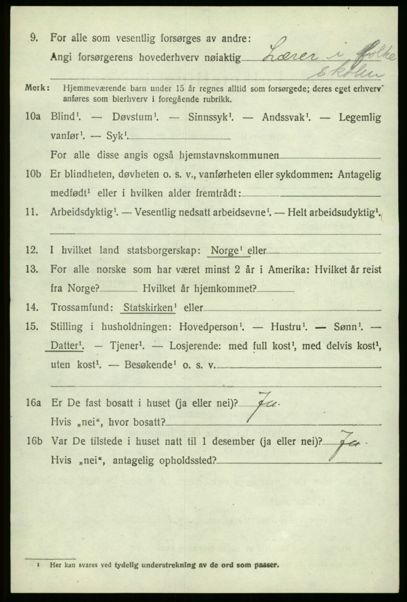 SAB, 1920 census for Fana, 1920, p. 22446