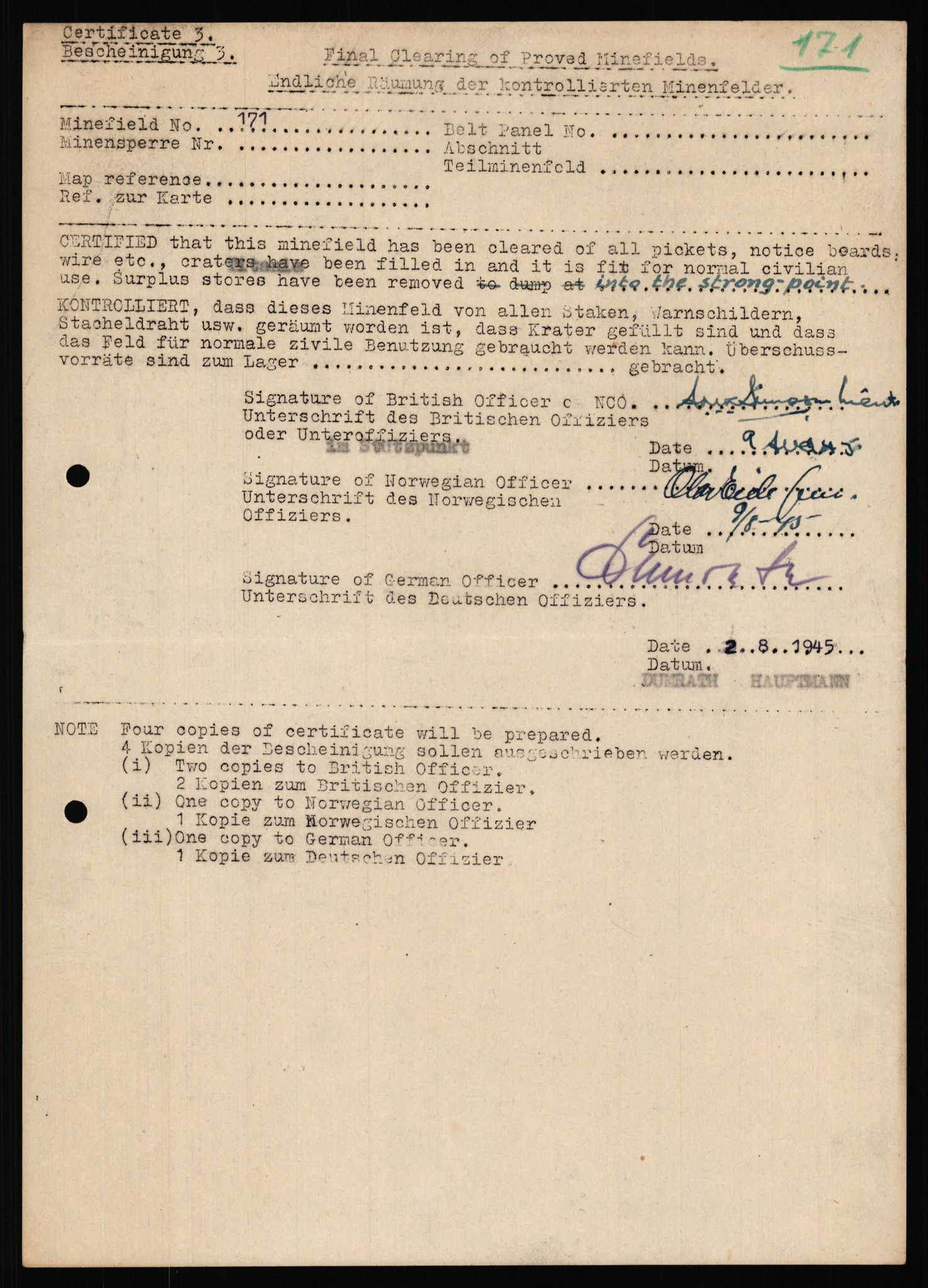 Deutscher Oberbefehlshaber Norwegen (DOBN), AV/RA-RAFA-2197/D/Dl/L0115: DB Zone Stavanger Abt. Ia, 1945, p. 342