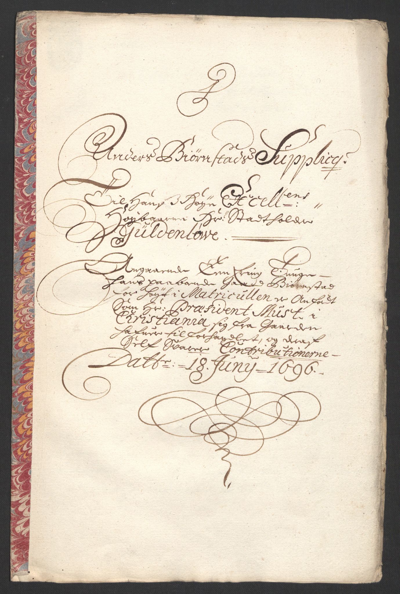 Rentekammeret inntil 1814, Reviderte regnskaper, Fogderegnskap, RA/EA-4092/R22/L1453: Fogderegnskap Ringerike, Hallingdal og Buskerud, 1696, p. 336