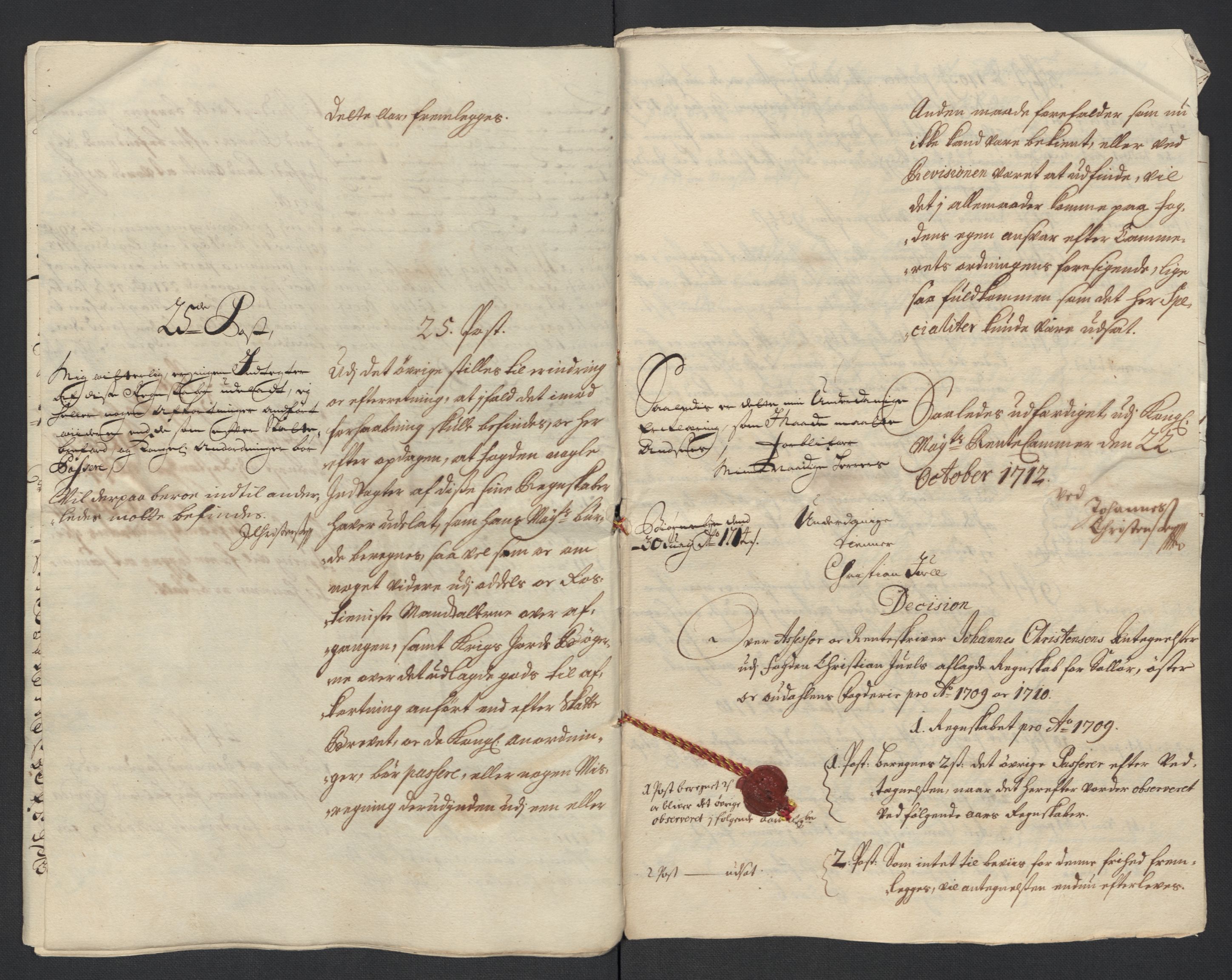 Rentekammeret inntil 1814, Reviderte regnskaper, Fogderegnskap, AV/RA-EA-4092/R13/L0847: Fogderegnskap Solør, Odal og Østerdal, 1710, p. 249