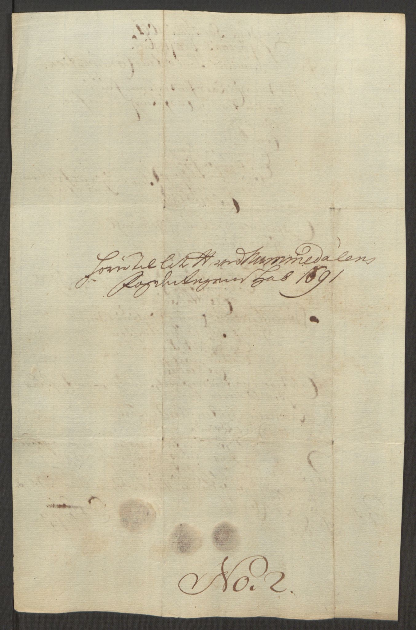 Rentekammeret inntil 1814, Reviderte regnskaper, Fogderegnskap, RA/EA-4092/R64/L4423: Fogderegnskap Namdal, 1690-1691, p. 250