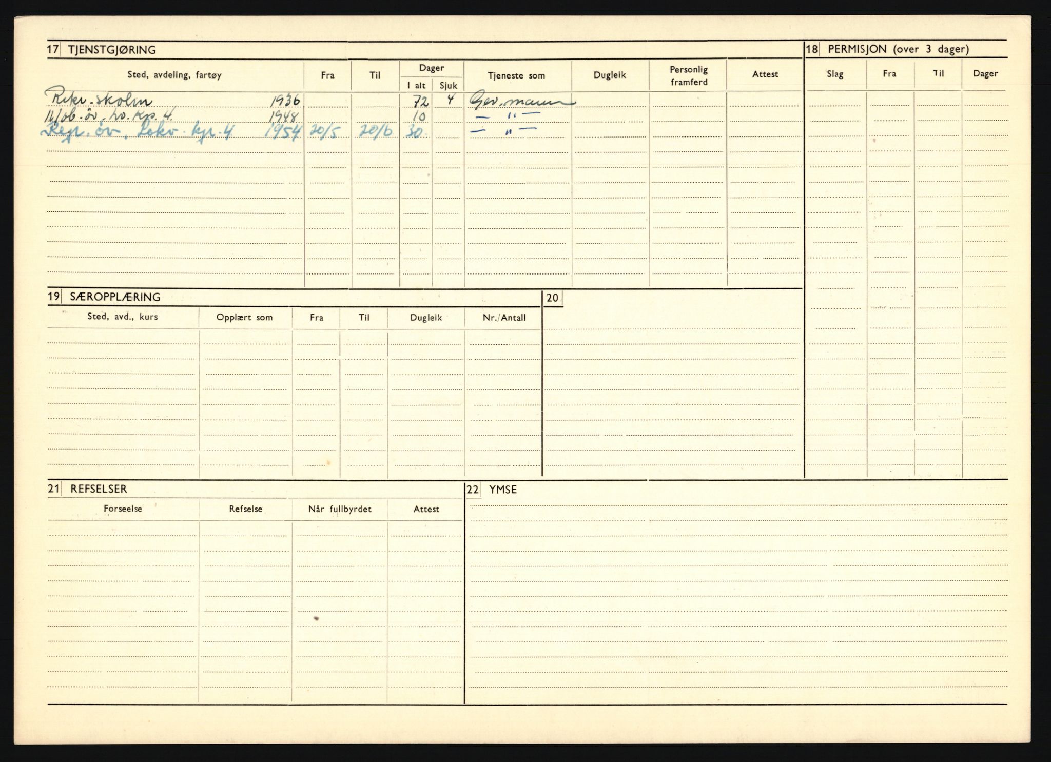 Forsvaret, Troms infanteriregiment nr. 16, AV/RA-RAFA-3146/P/Pa/L0020: Rulleblad for regimentets menige mannskaper, årsklasse 1936, 1936, p. 1018