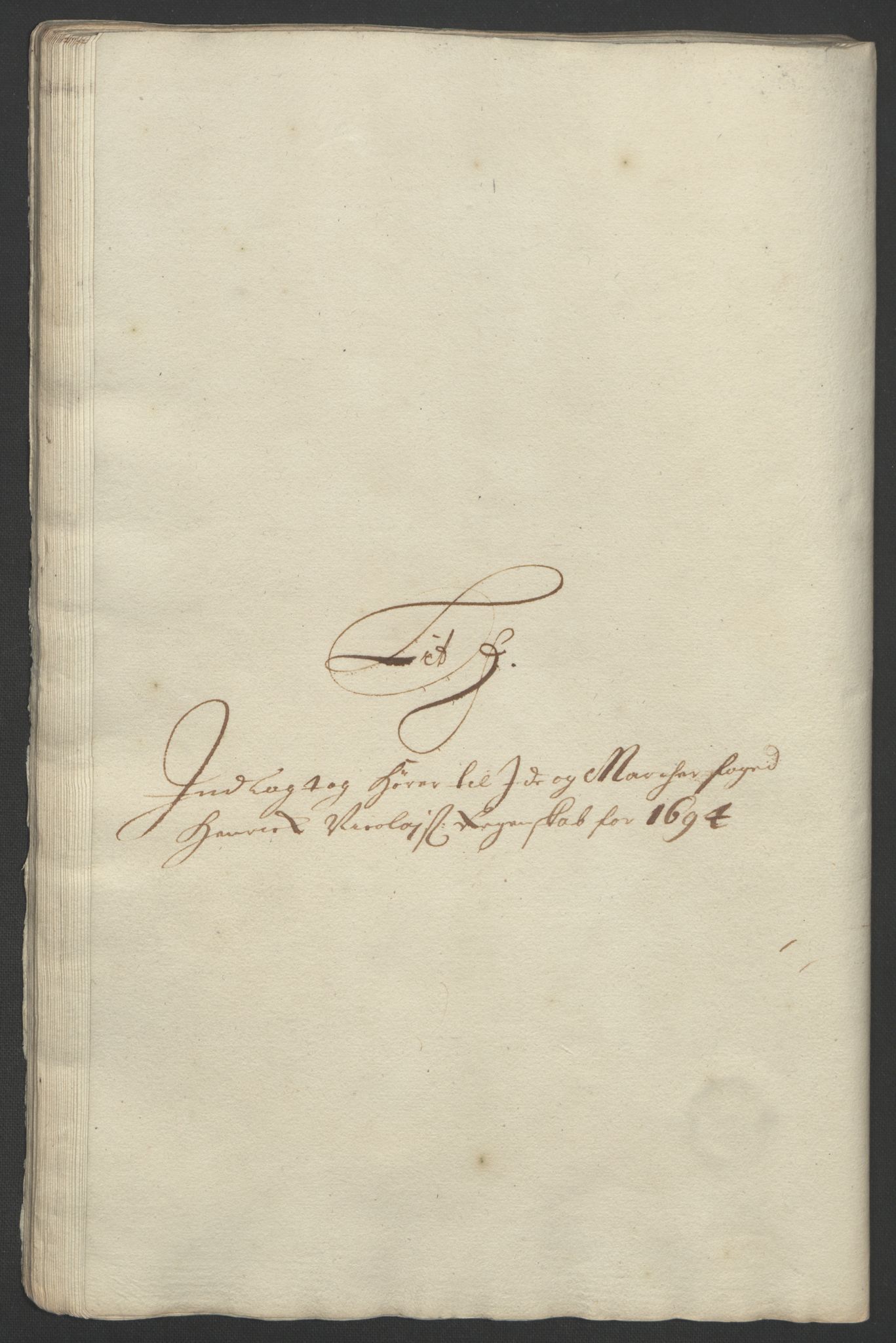 Rentekammeret inntil 1814, Reviderte regnskaper, Fogderegnskap, AV/RA-EA-4092/R01/L0012: Fogderegnskap Idd og Marker, 1694-1695, p. 101