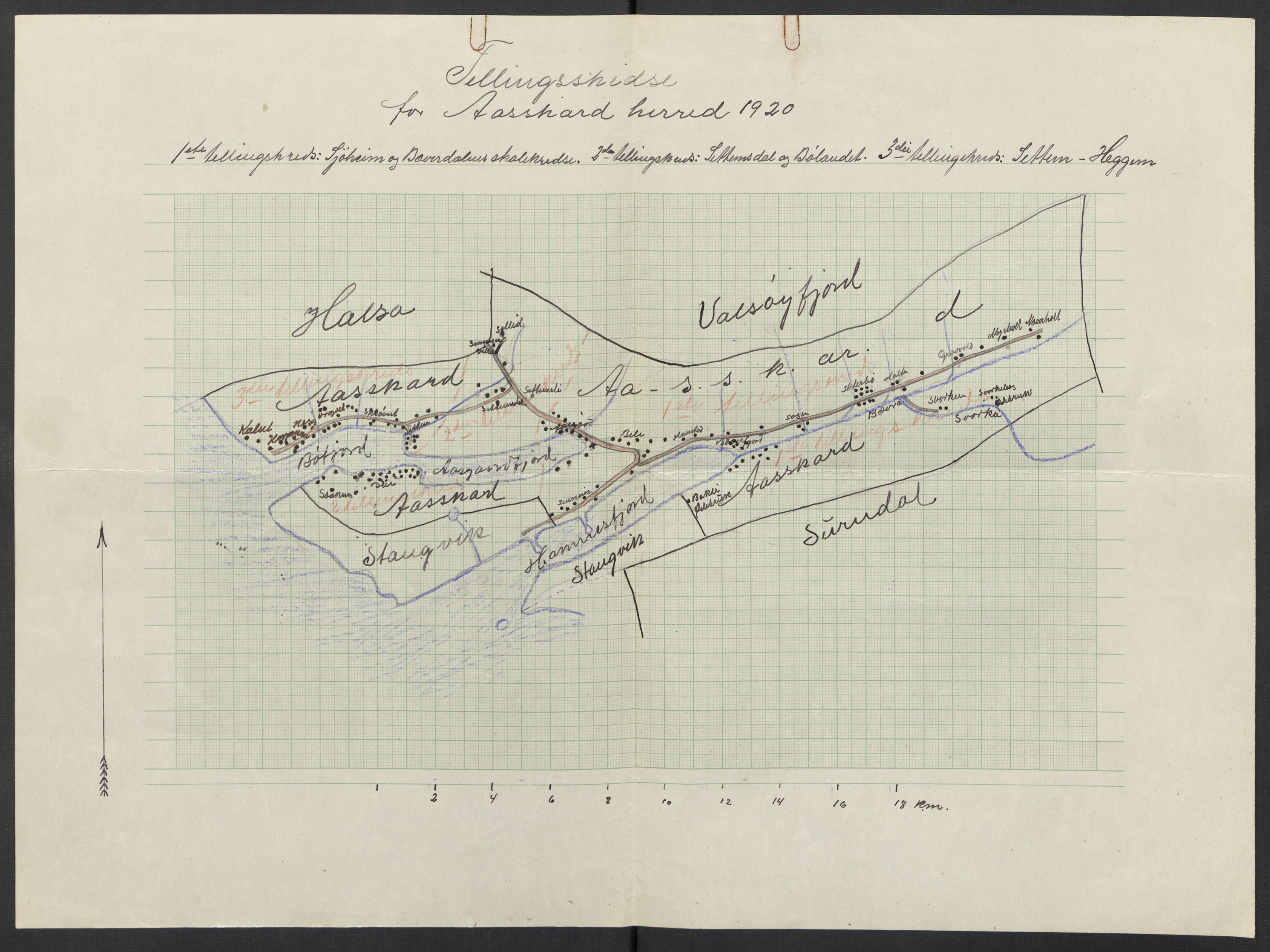 SAT, 1920 census for Stangvik, 1920, p. 3