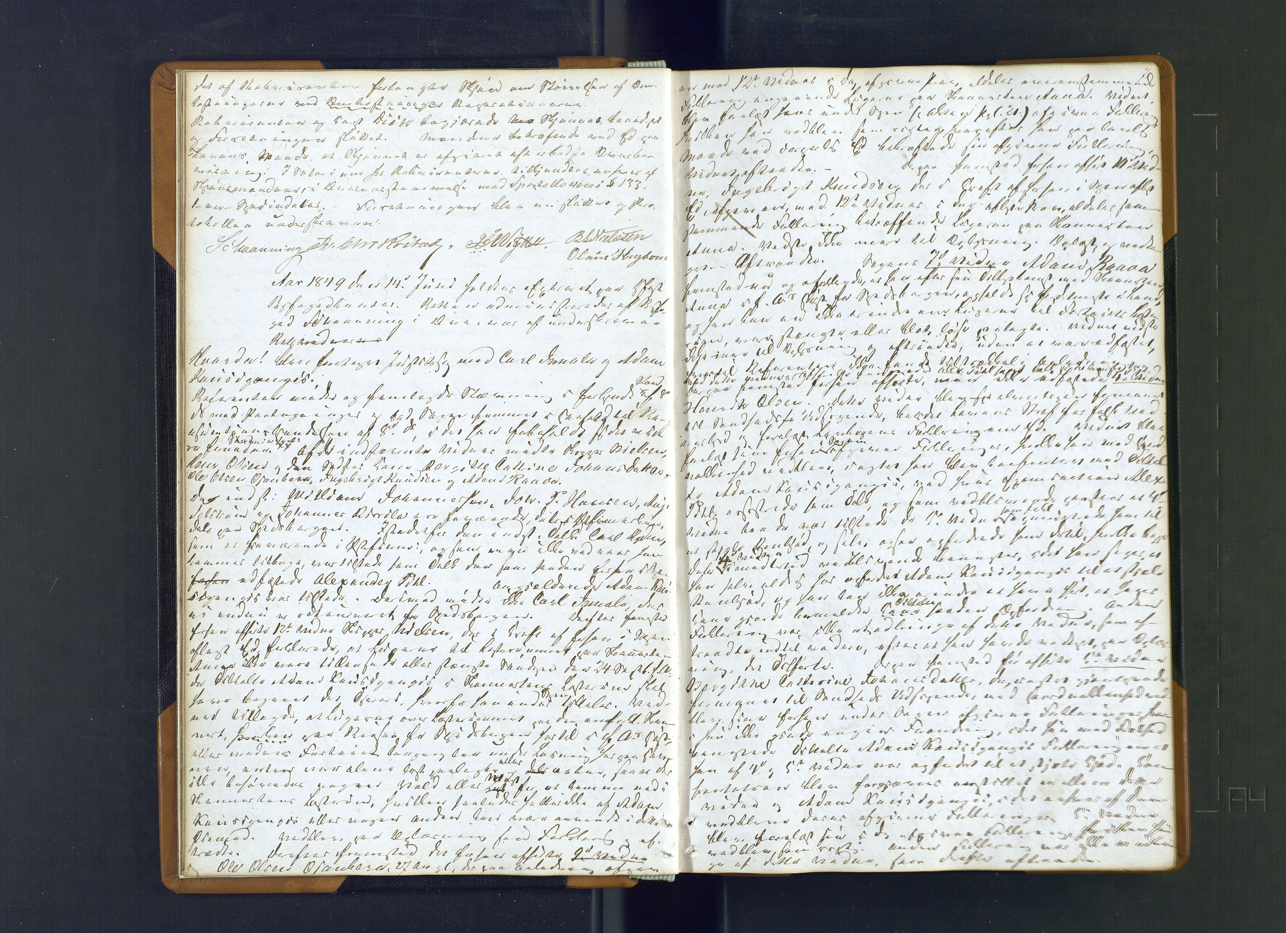 Hammerfest fogderi/sorenskriveri, AV/SATØ-S-0056/1/J/Ja/Jab/L0184: Ekstrarettsprotokoller, 1849-1850, p. 7