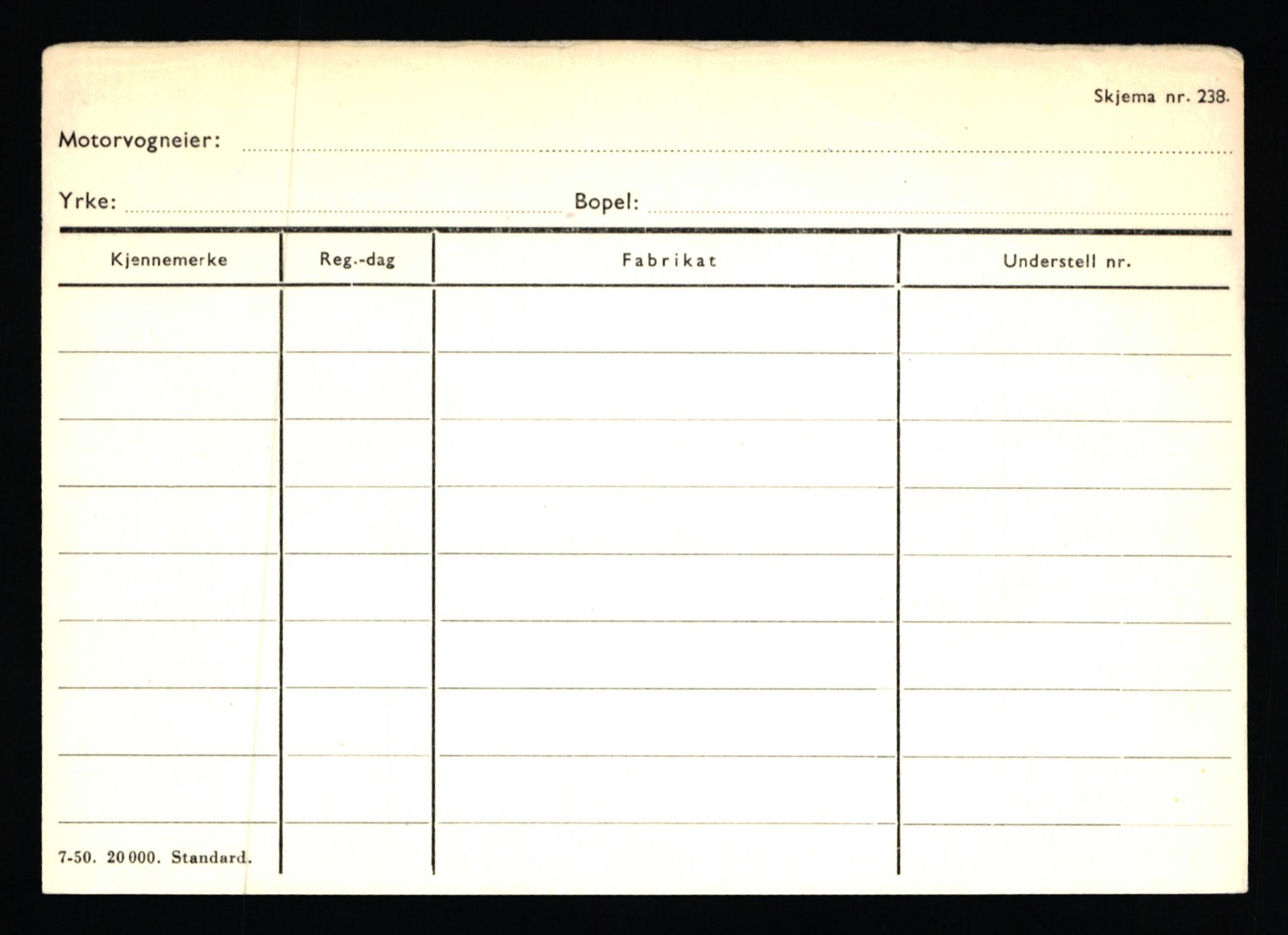 Stavanger trafikkstasjon, AV/SAST-A-101942/0/H/L0005: Bue - Dahlstrøm, 1930-1971, p. 184