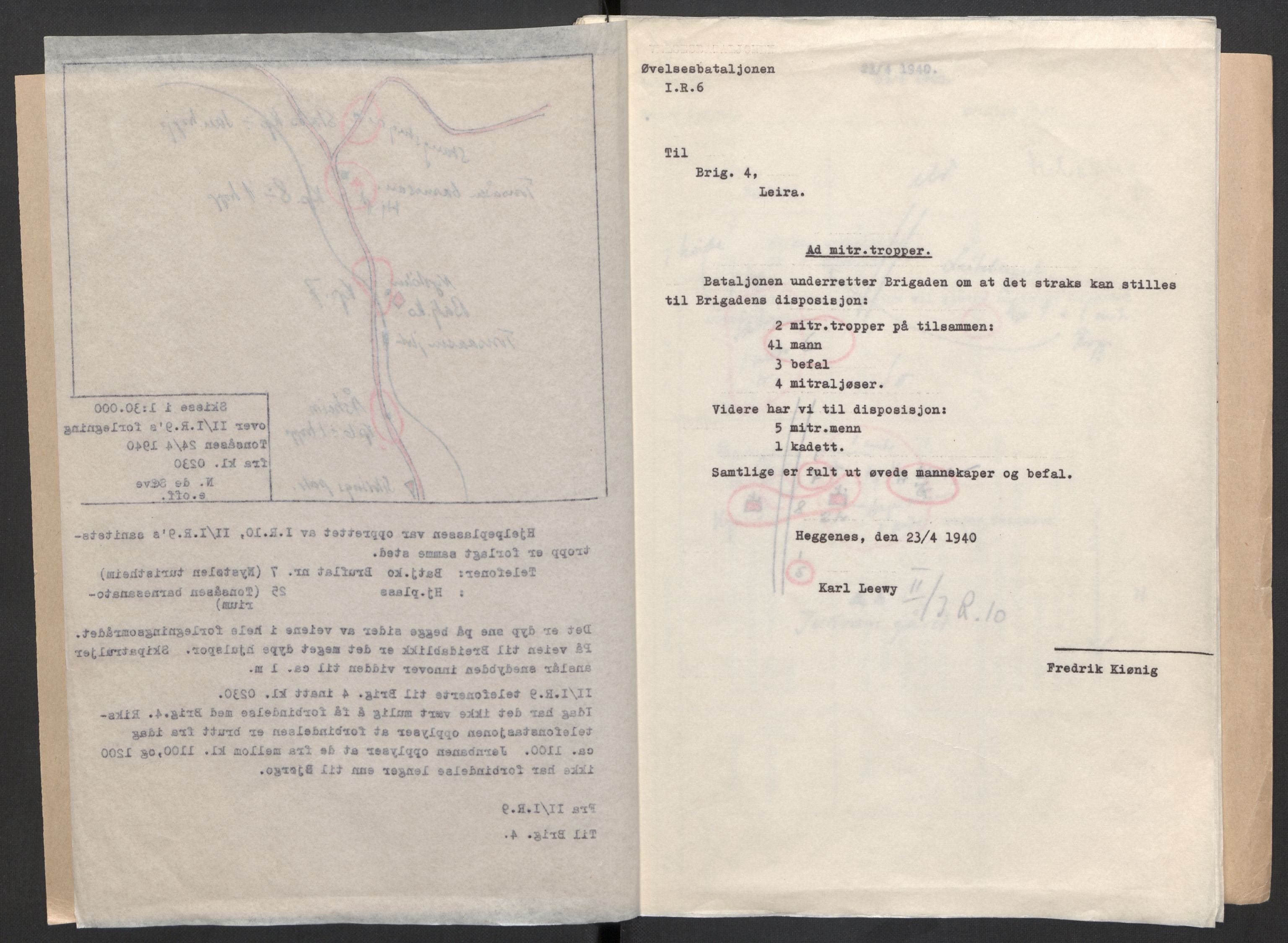 Forsvaret, Forsvarets krigshistoriske avdeling, AV/RA-RAFA-2017/Y/Yb/L0104: II-C-11-430  -  4. Divisjon., 1940, p. 22