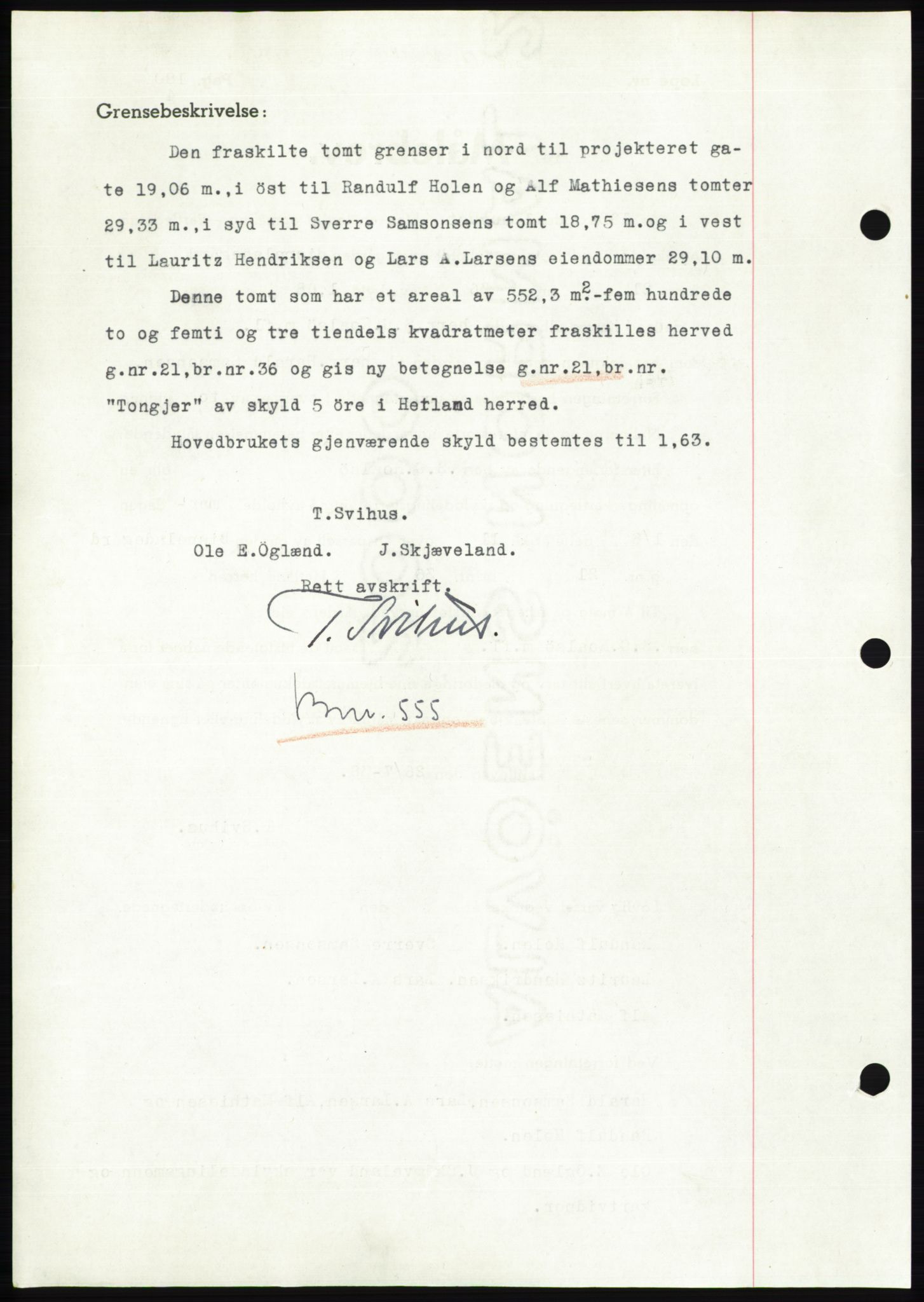 Jæren sorenskriveri, SAST/A-100310/03/G/Gba/L0072: Mortgage book, 1938-1938, Diary no: : 3106/1938