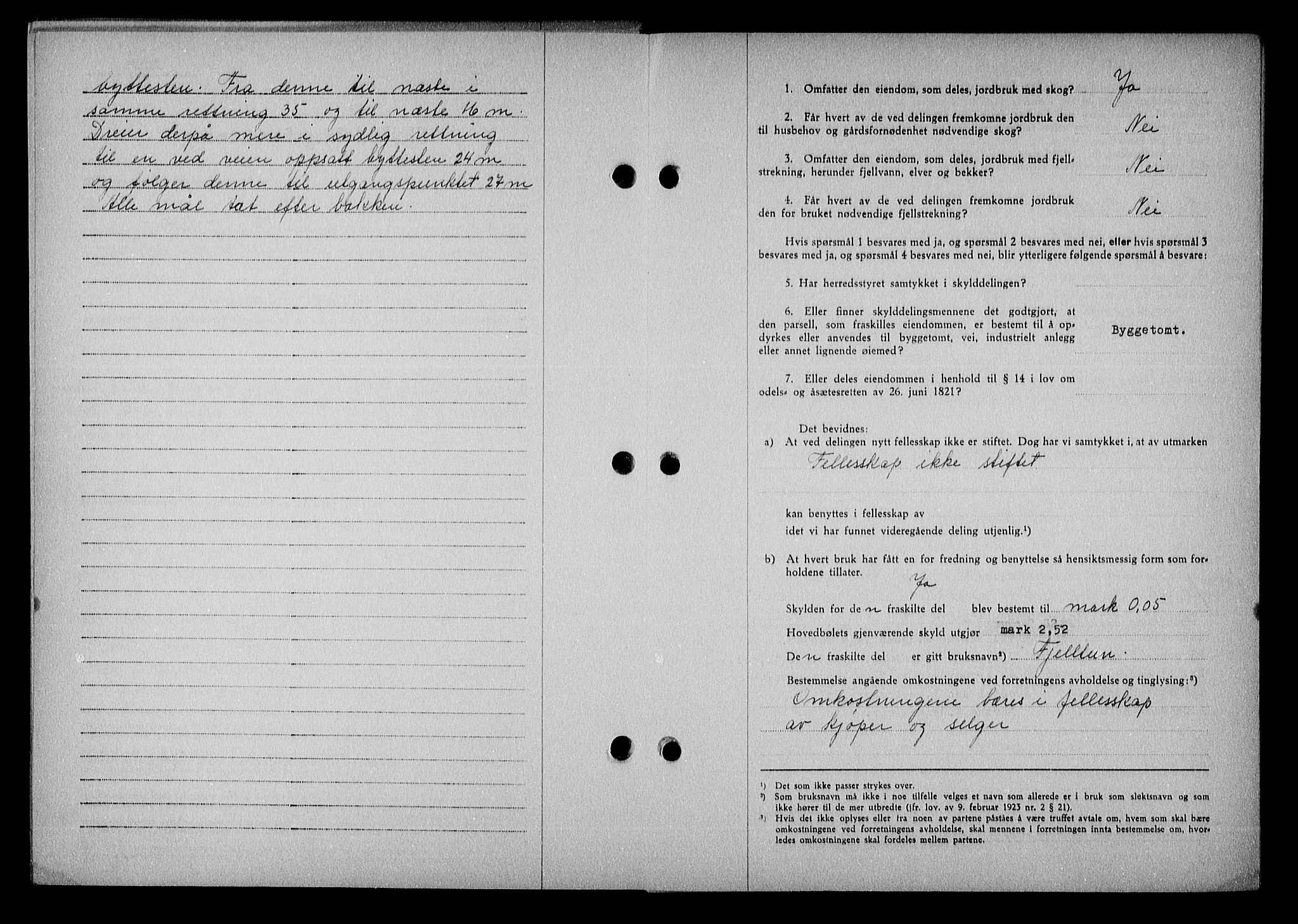 Nedenes sorenskriveri, AV/SAK-1221-0006/G/Gb/Gba/L0049: Mortgage book no. A-III, 1941-1942, Diary no: : 1010/1942