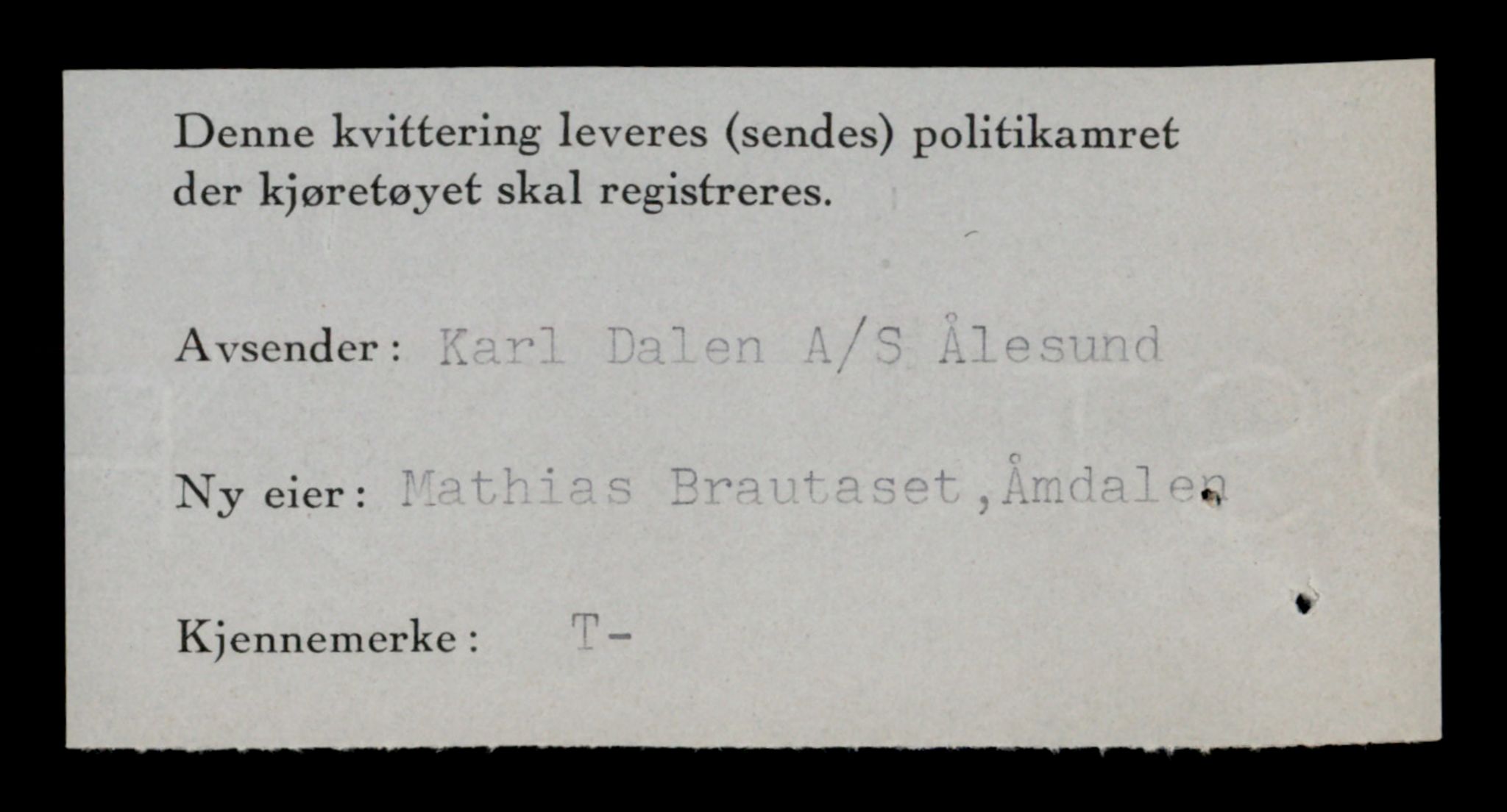 Møre og Romsdal vegkontor - Ålesund trafikkstasjon, AV/SAT-A-4099/F/Fe/L0046: Registreringskort for kjøretøy T 14445 - T 14579, 1927-1998