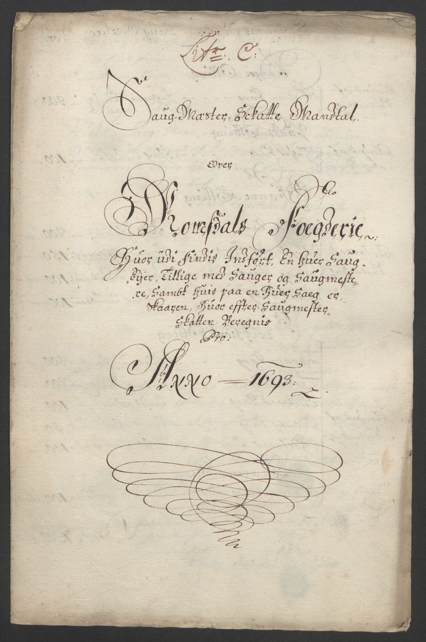 Rentekammeret inntil 1814, Reviderte regnskaper, Fogderegnskap, RA/EA-4092/R55/L3651: Fogderegnskap Romsdal, 1693-1694, p. 67