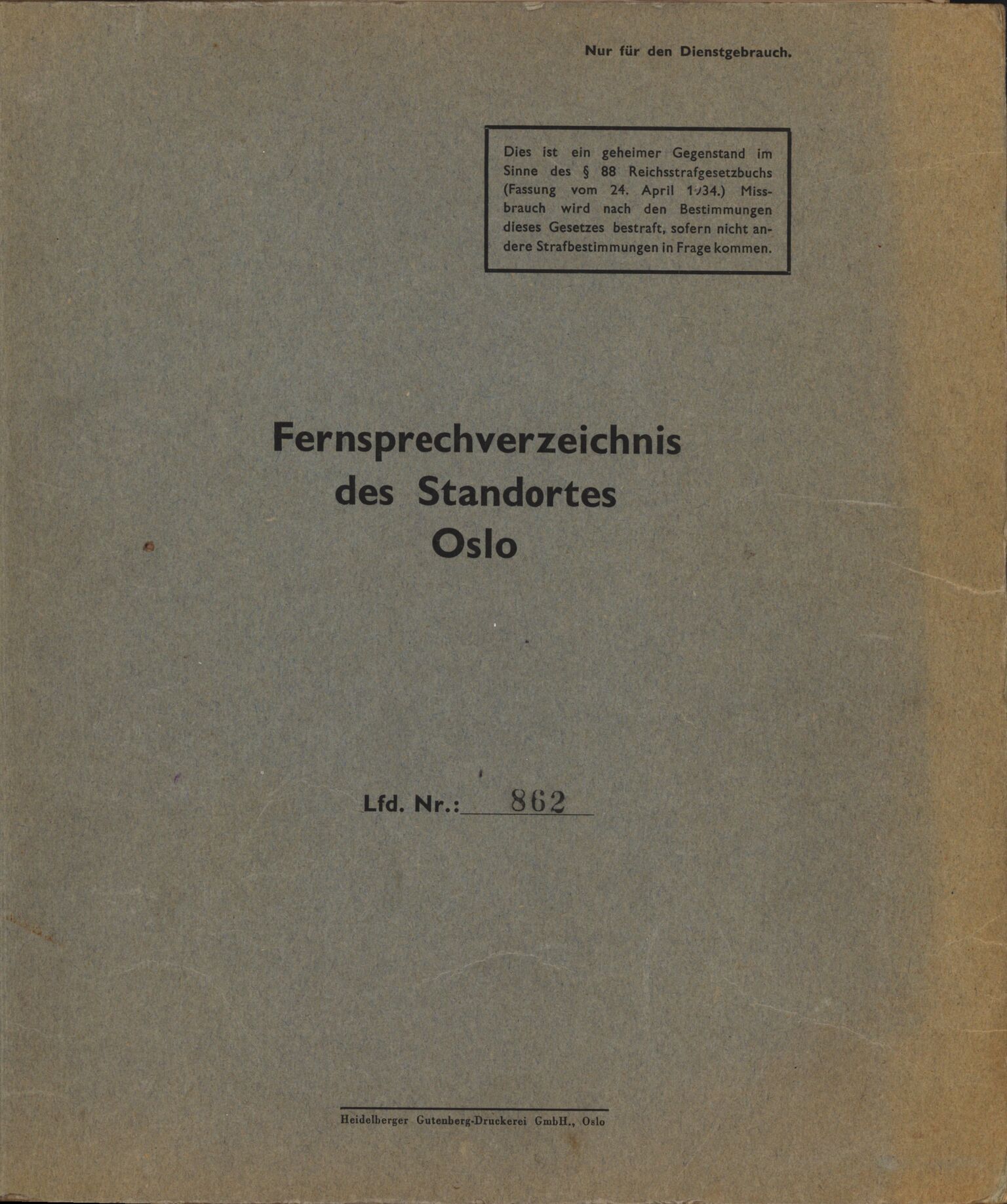 Forsvarets Overkommando. 2 kontor. Arkiv 11.4. Spredte tyske arkivsaker, AV/RA-RAFA-7031/D/Dar/Darb/L0014: Reichskommissariat., 1942-1944, p. 400