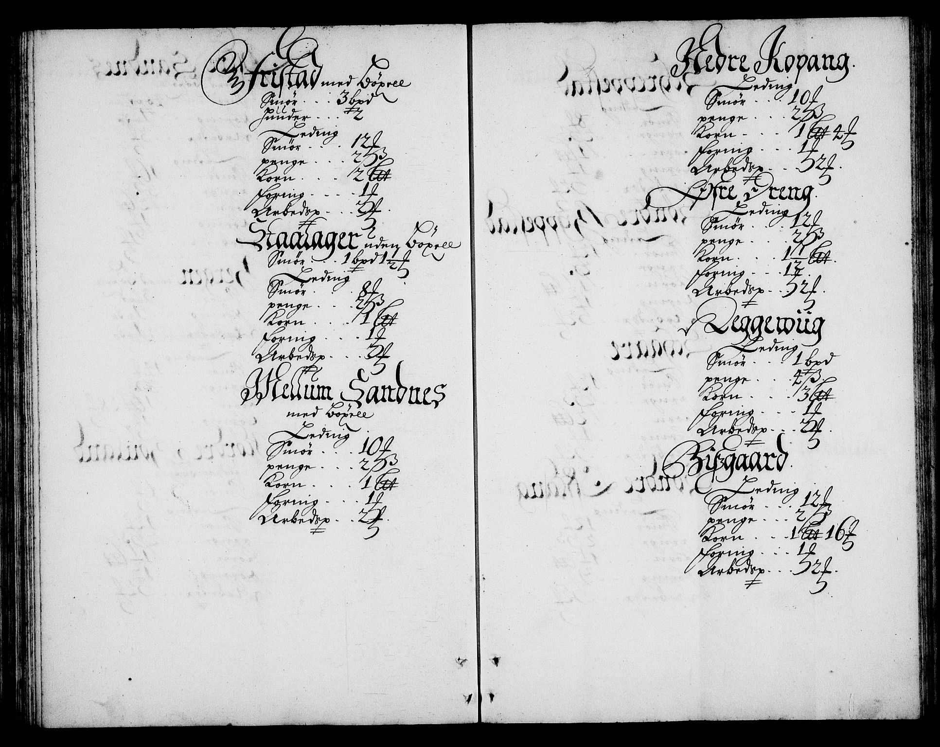 Rentekammeret inntil 1814, Realistisk ordnet avdeling, AV/RA-EA-4070/N/Na/L0003/0007: [XI h]: Tønsbergs amt og Larvik grevskaps jordebøker: / Larvik grevskaps jordebok, 1692