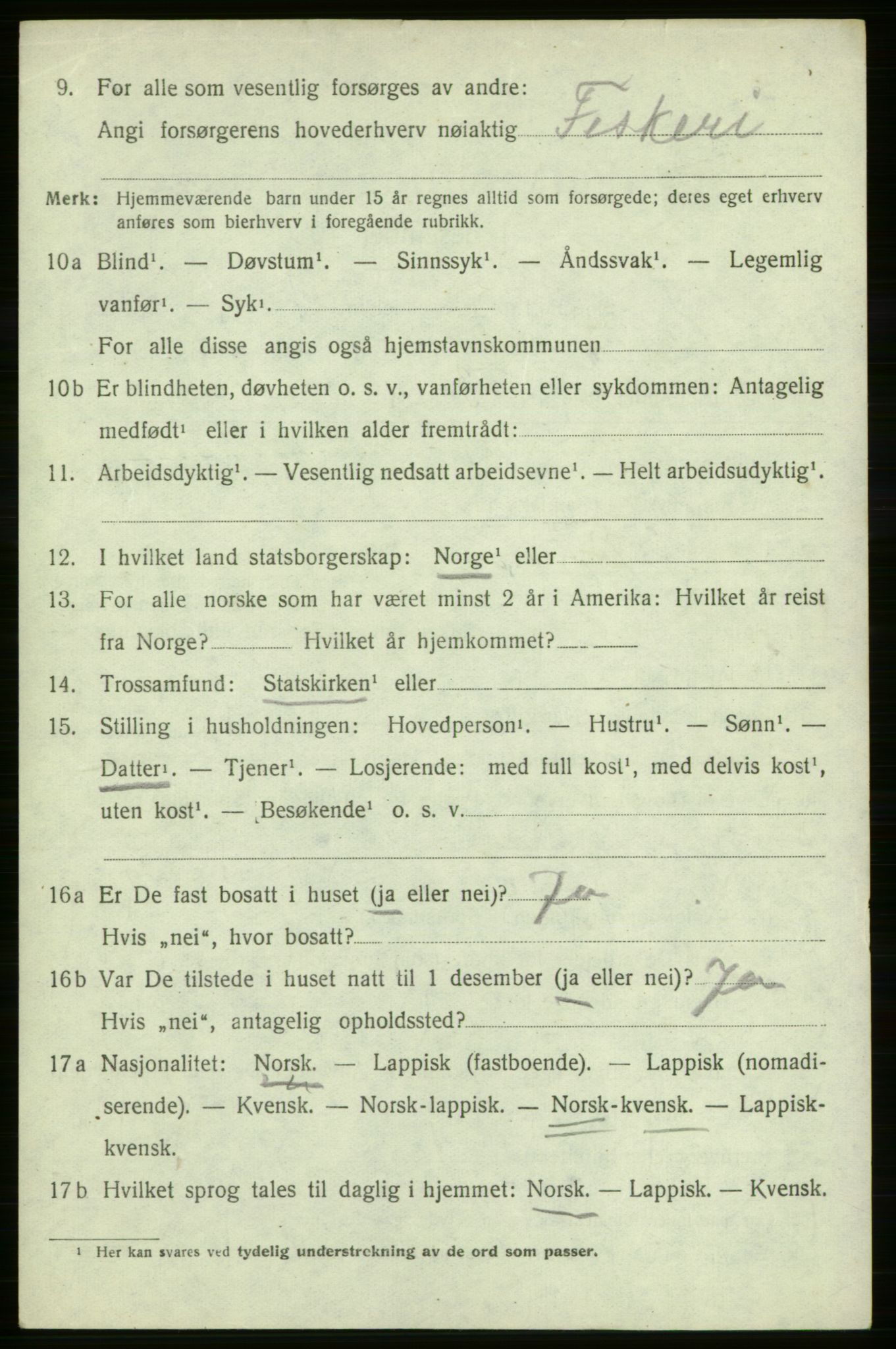 SATØ, 1920 census for Måsøy, 1920, p. 1173