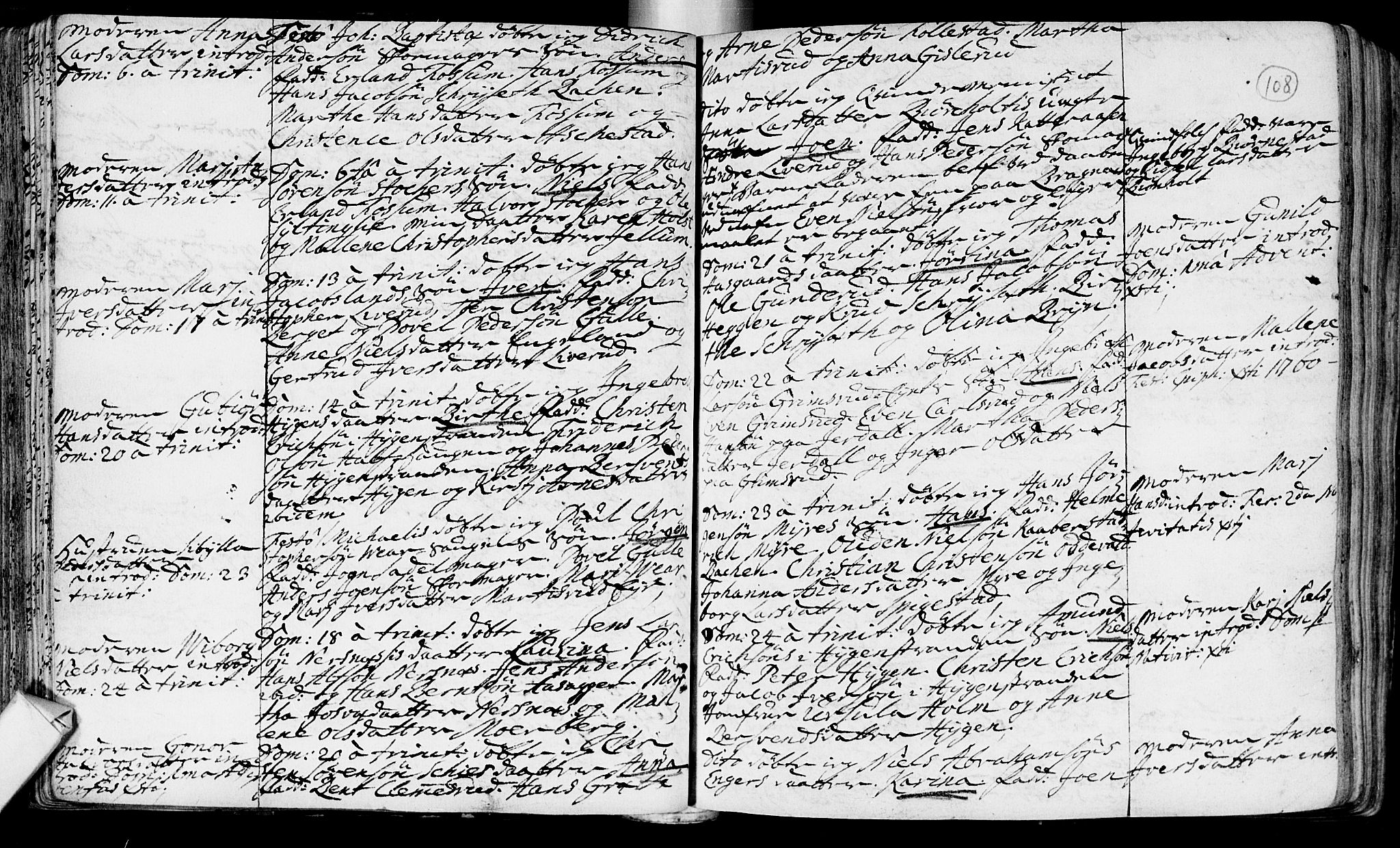 Røyken kirkebøker, AV/SAKO-A-241/F/Fa/L0002: Parish register (official) no. 2, 1731-1782, p. 108