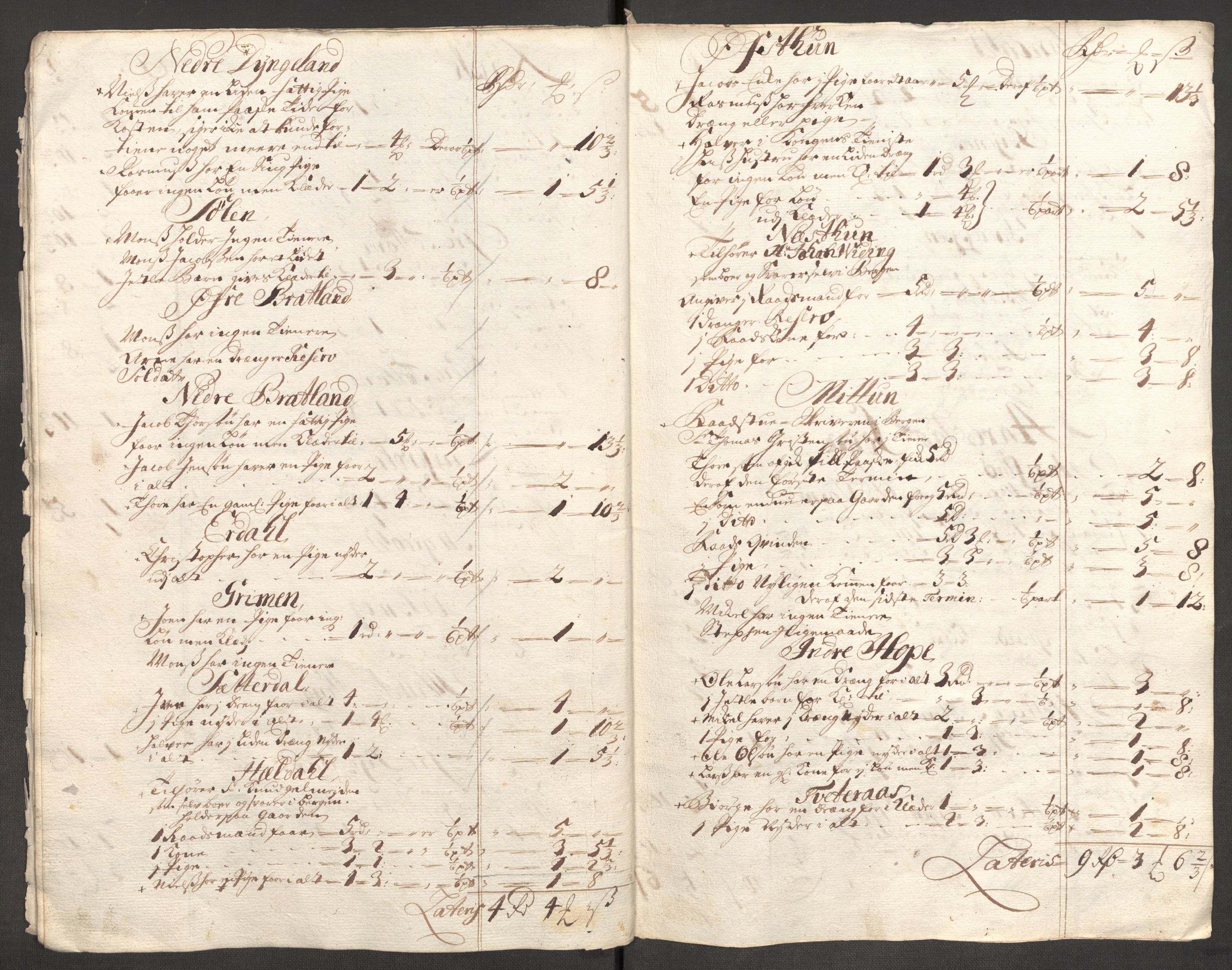 Rentekammeret inntil 1814, Reviderte regnskaper, Fogderegnskap, RA/EA-4092/R51/L3193: Fogderegnskap Nordhordland og Voss, 1711, p. 267